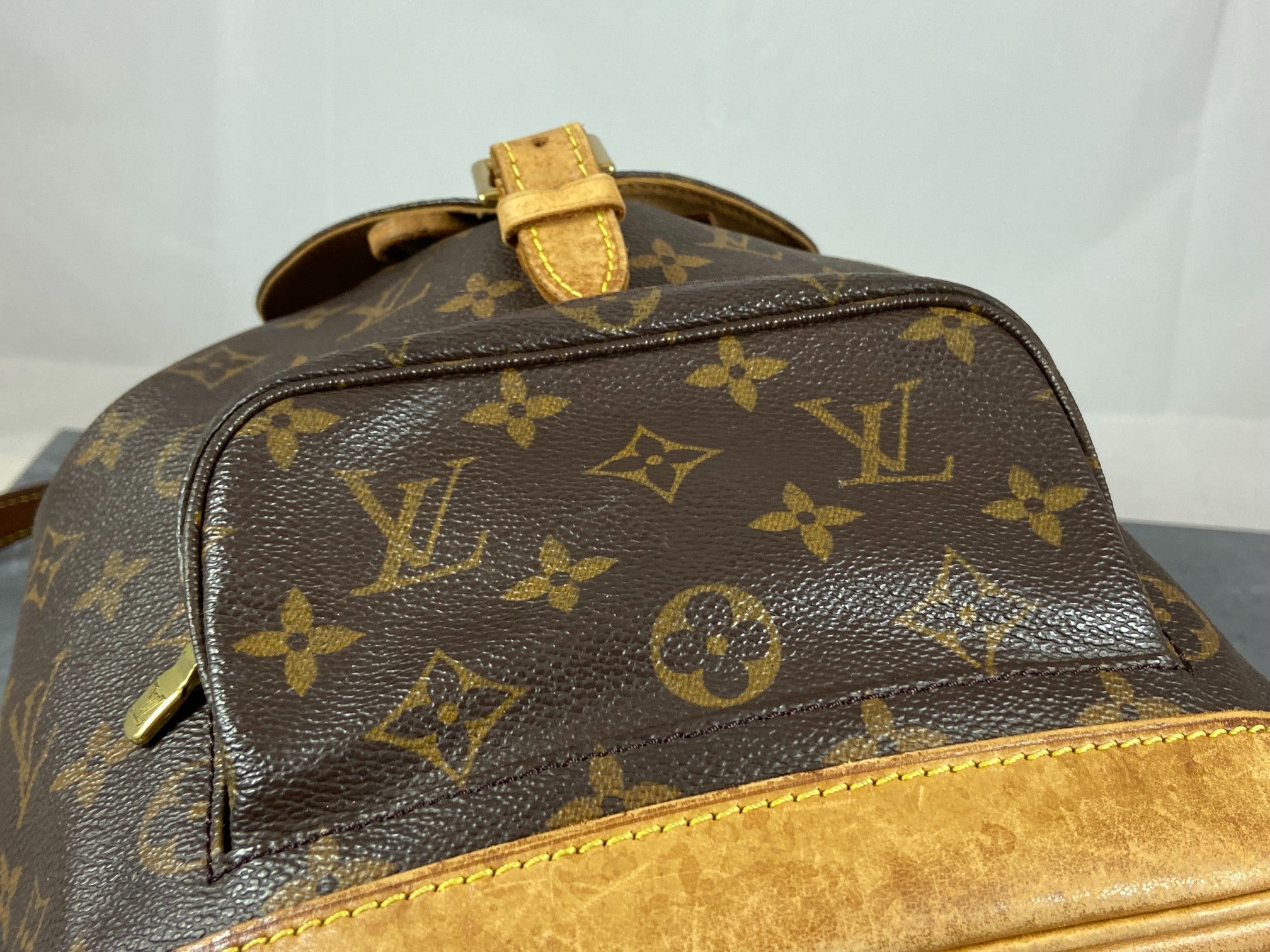 Louis Vuitton Montsouris MM Backpack Monogram Canvas