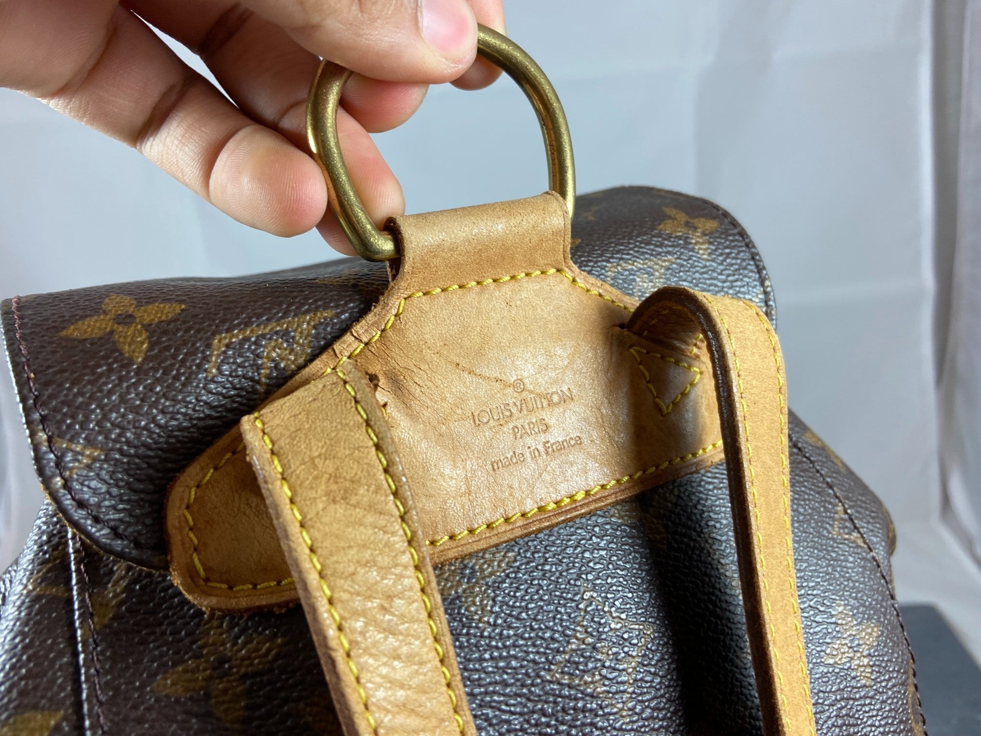 Louis Vuitton Montsouris MM Backpack Monogram Canvas