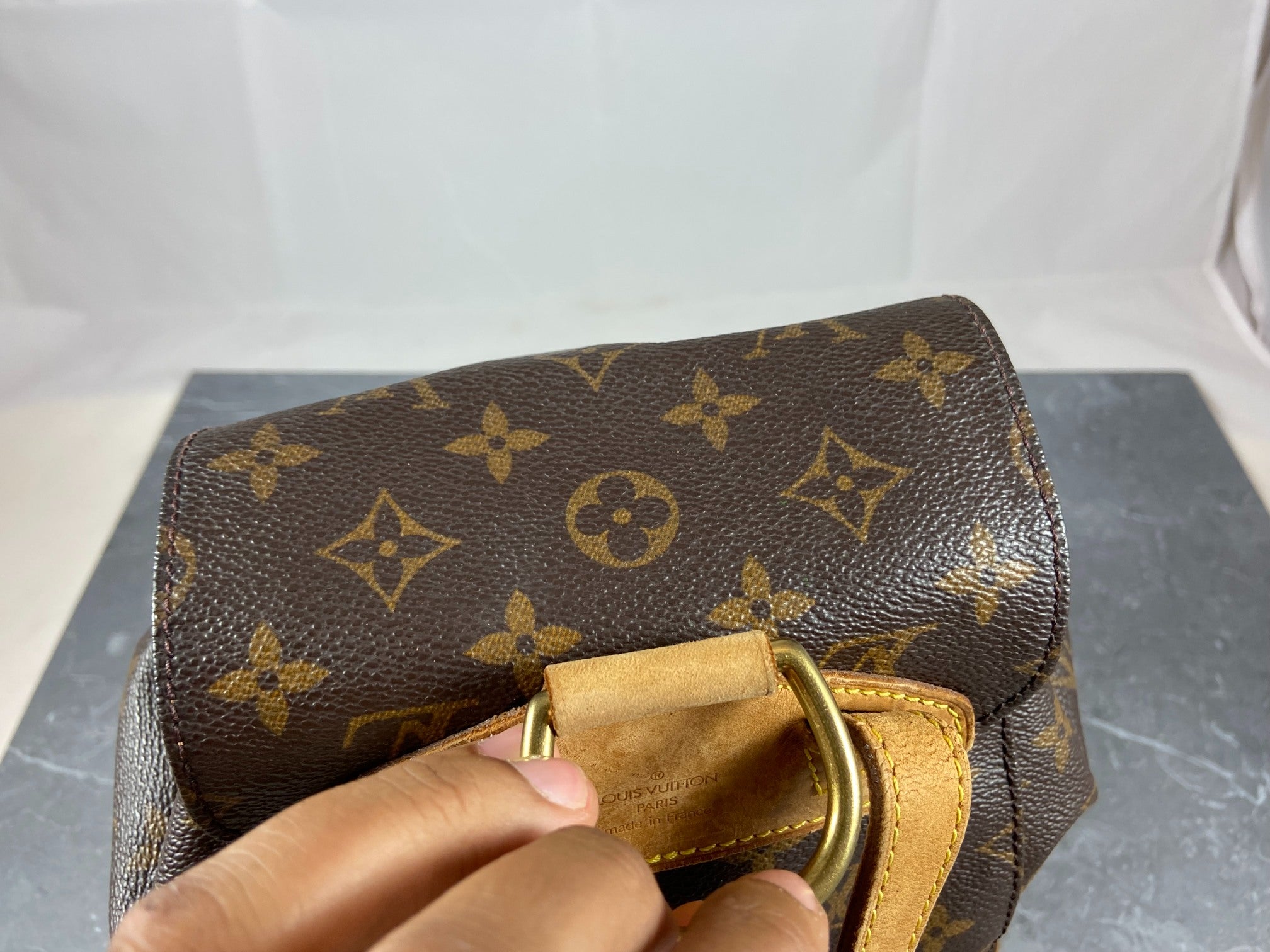 Louis Vuitton Montsouris MM Backpack Monogram Canvas