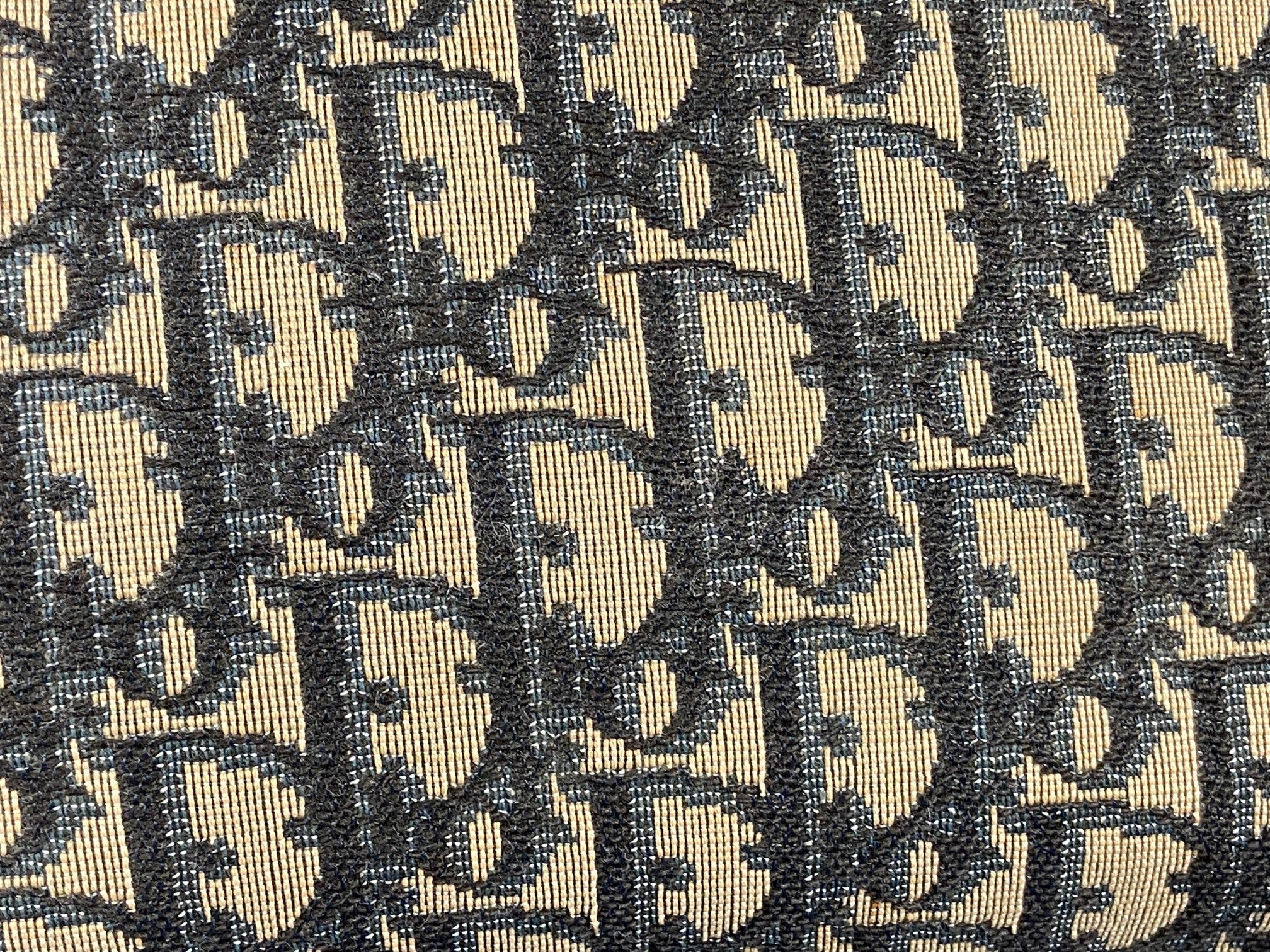 Christian Dior Boston / Duffle Bag Blue Trotter Monogram