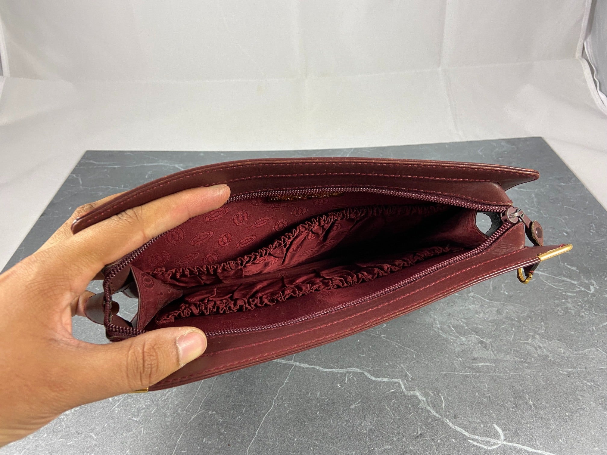 Cartier Must de Cartier Clutch Red