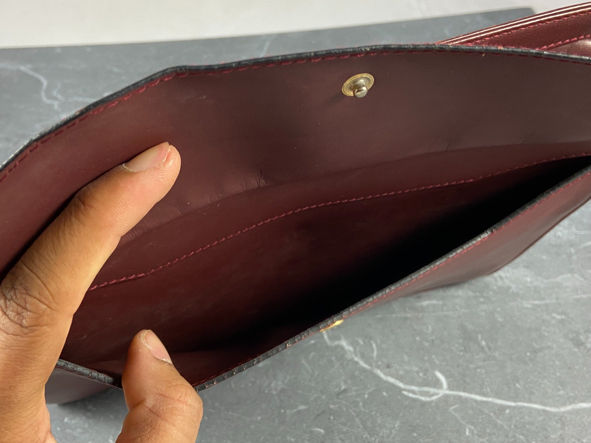 Cartier Must de Cartier Clutch Red