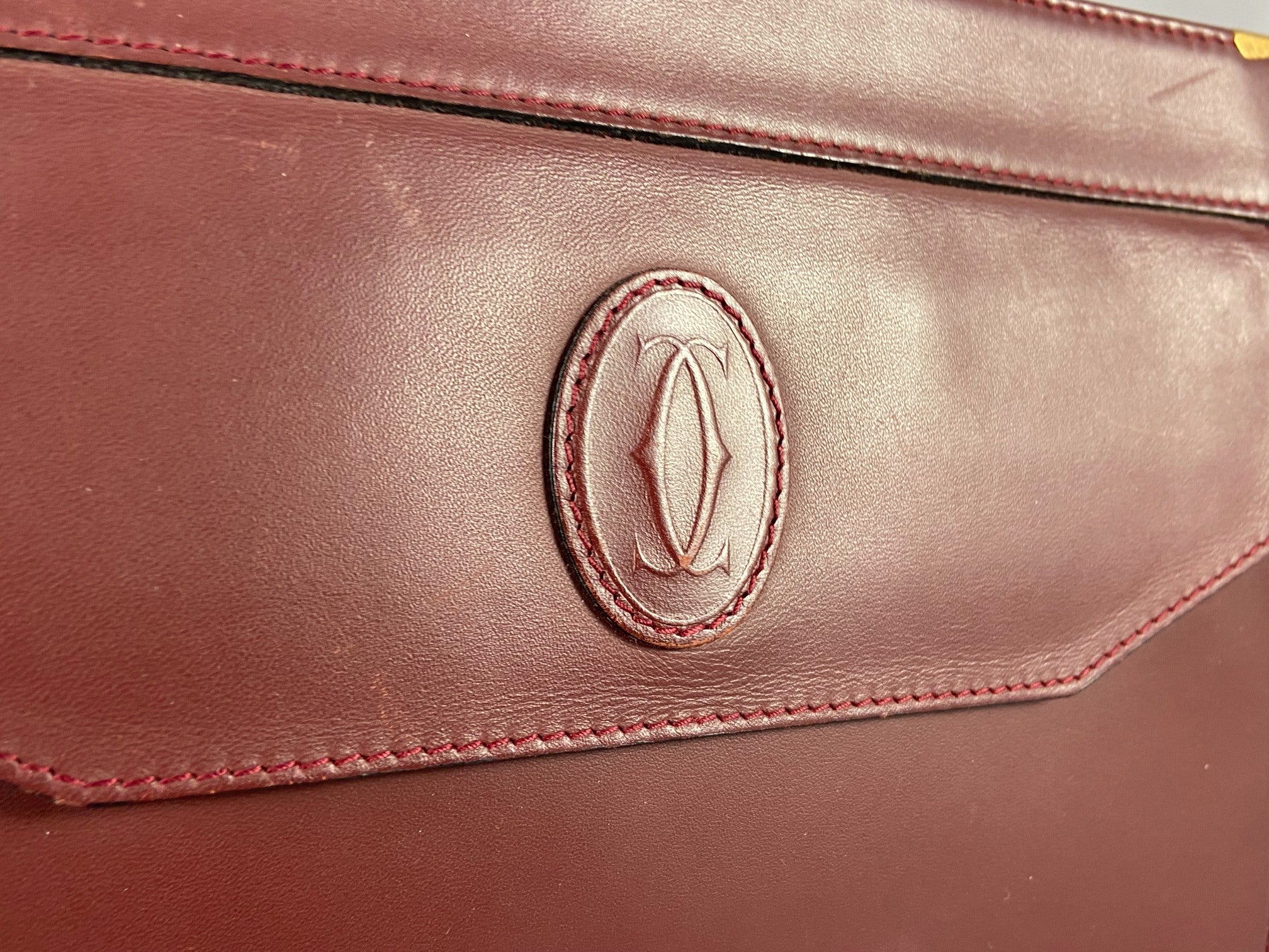 Cartier Must de Cartier Clutch Red