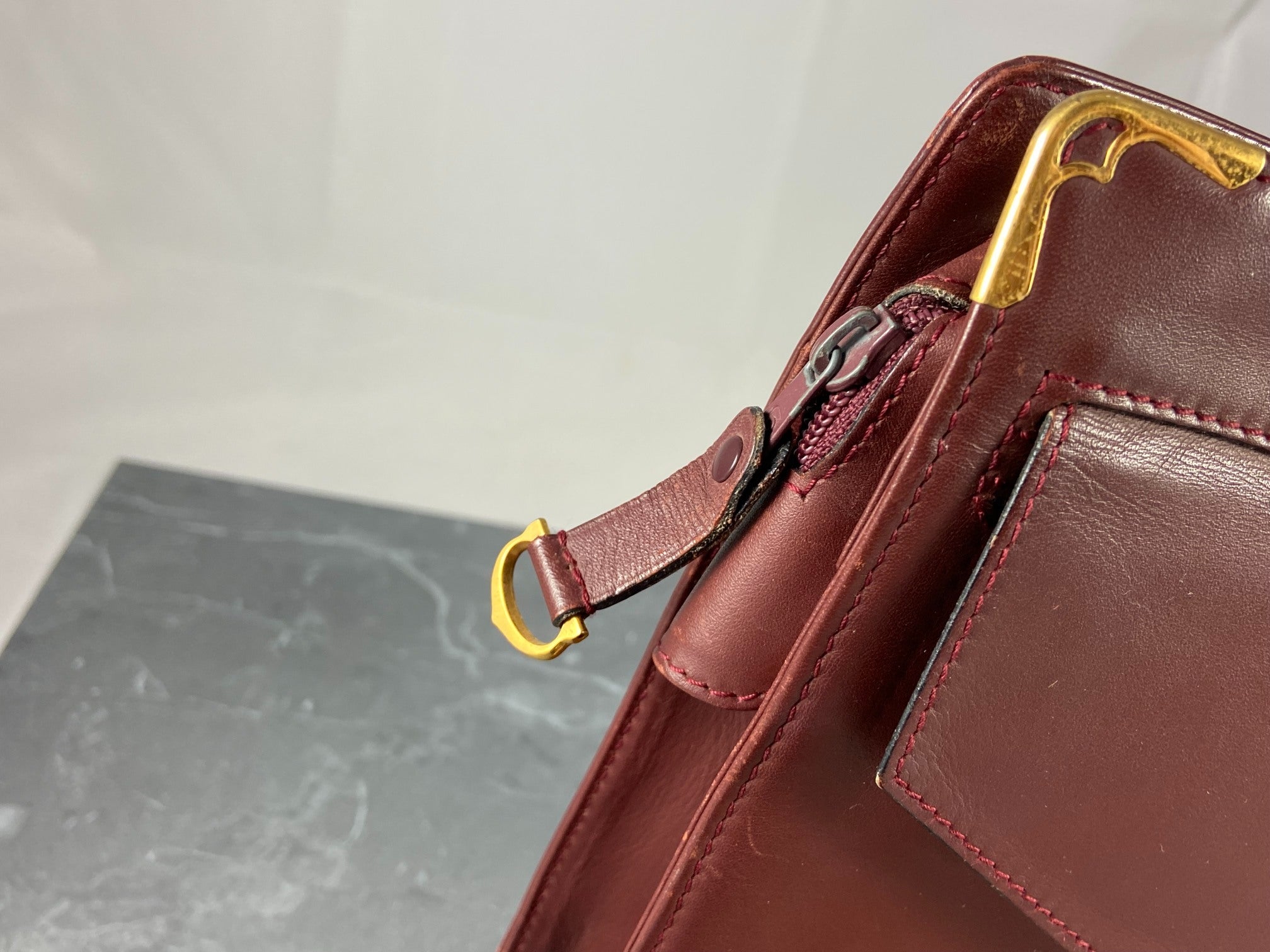 Cartier Must de Cartier Clutch Red