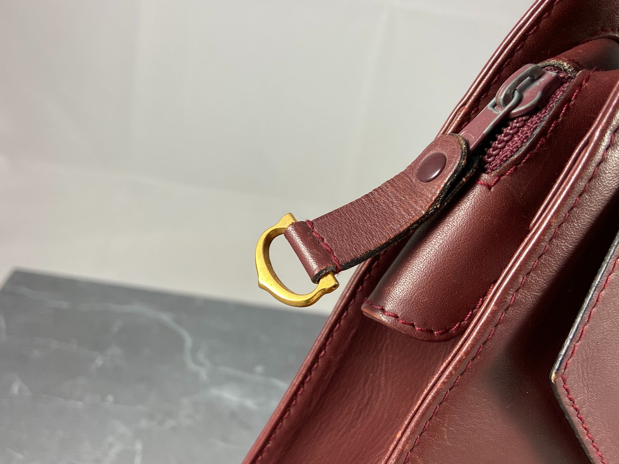 Cartier Must de Cartier Clutch Red