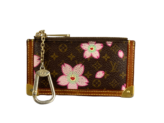 Louis Vuitton Takashi Murakami Pochette Cles Key Pouch Cherry Blossom