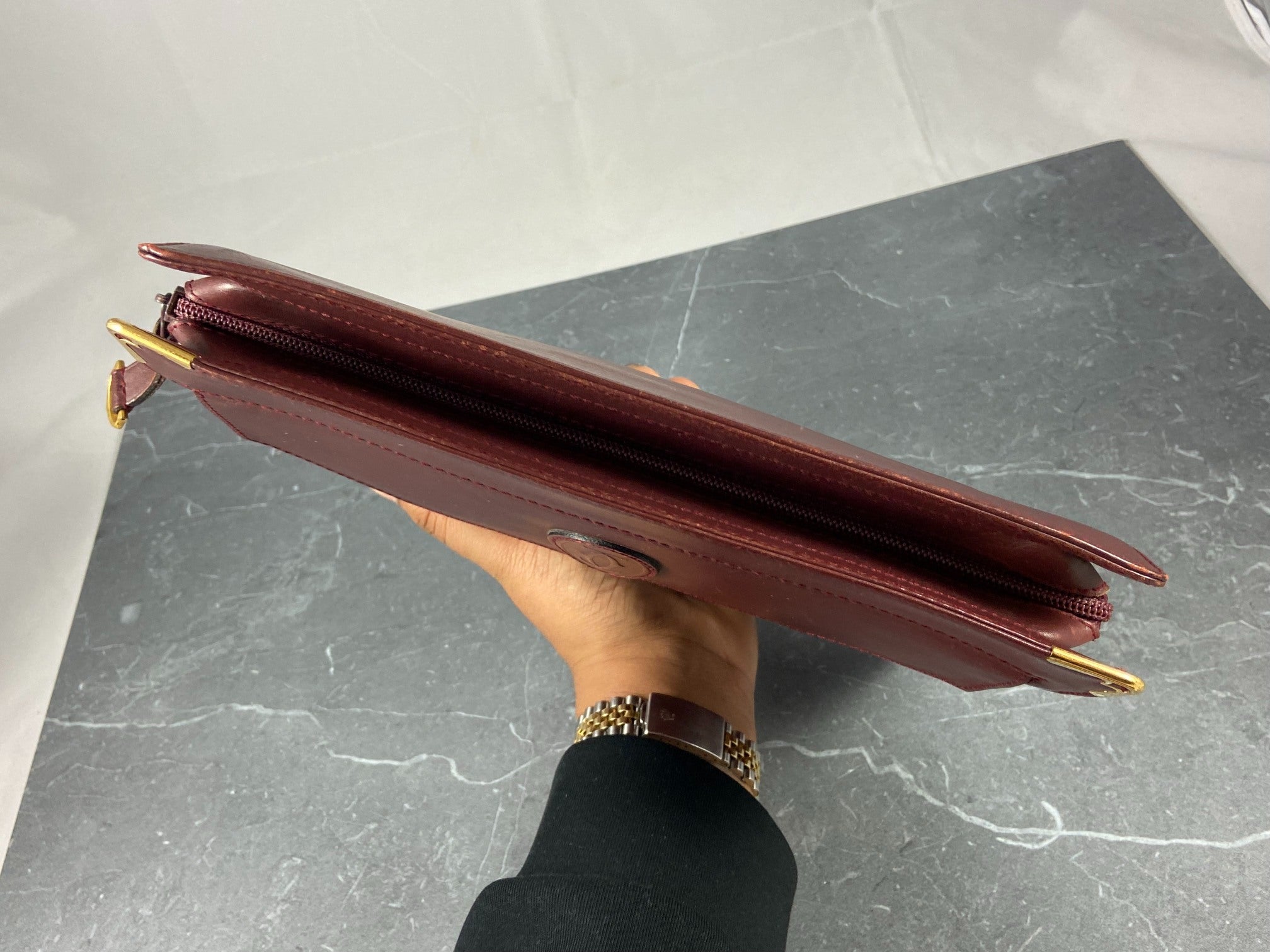 Cartier Must de Cartier Clutch Red