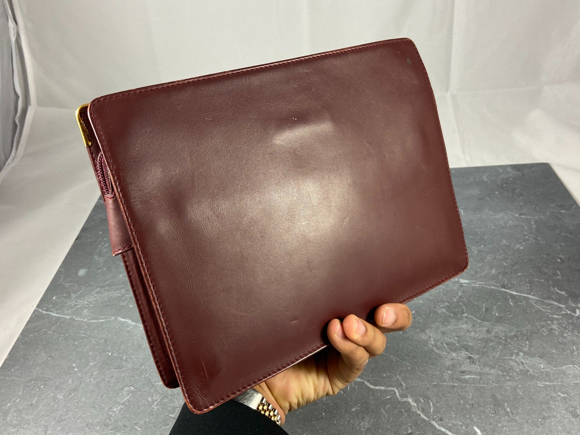 Cartier Must de Cartier Clutch Red