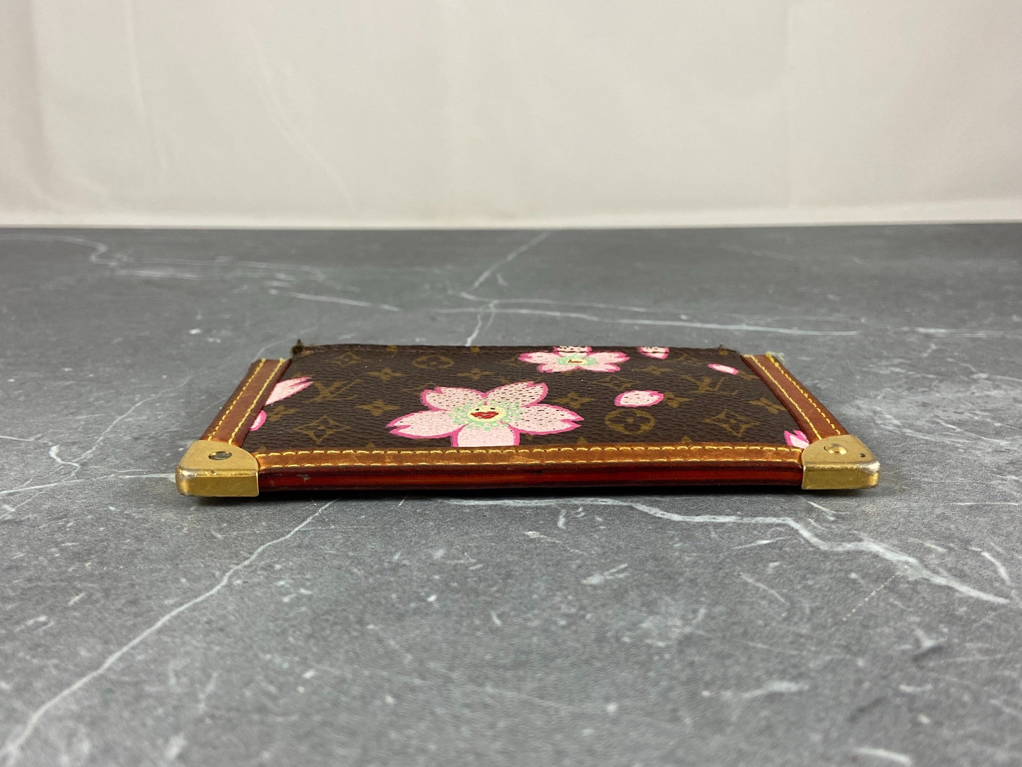Louis Vuitton Takashi Murakami Pochette Cles Key Pouch Cherry Blossom