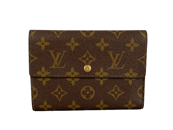 Louis Vuitton Porte Tresor Etui Wallet Monogram Canvas