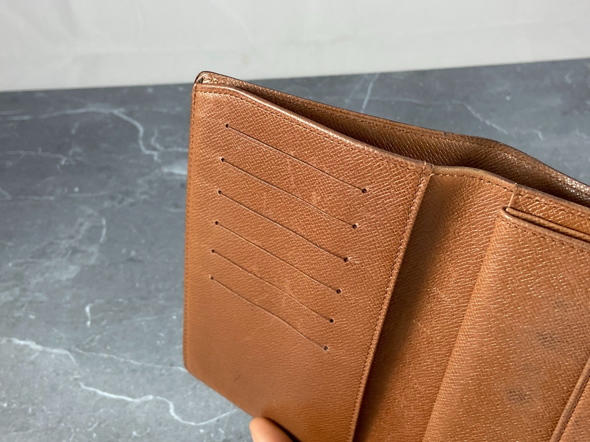 Louis Vuitton Porte Tresor Etui Wallet Monogram Canvas