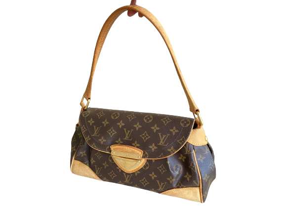 Louis Vuitton Beverly MM Hand / Hobo Bag Monogram Canvas