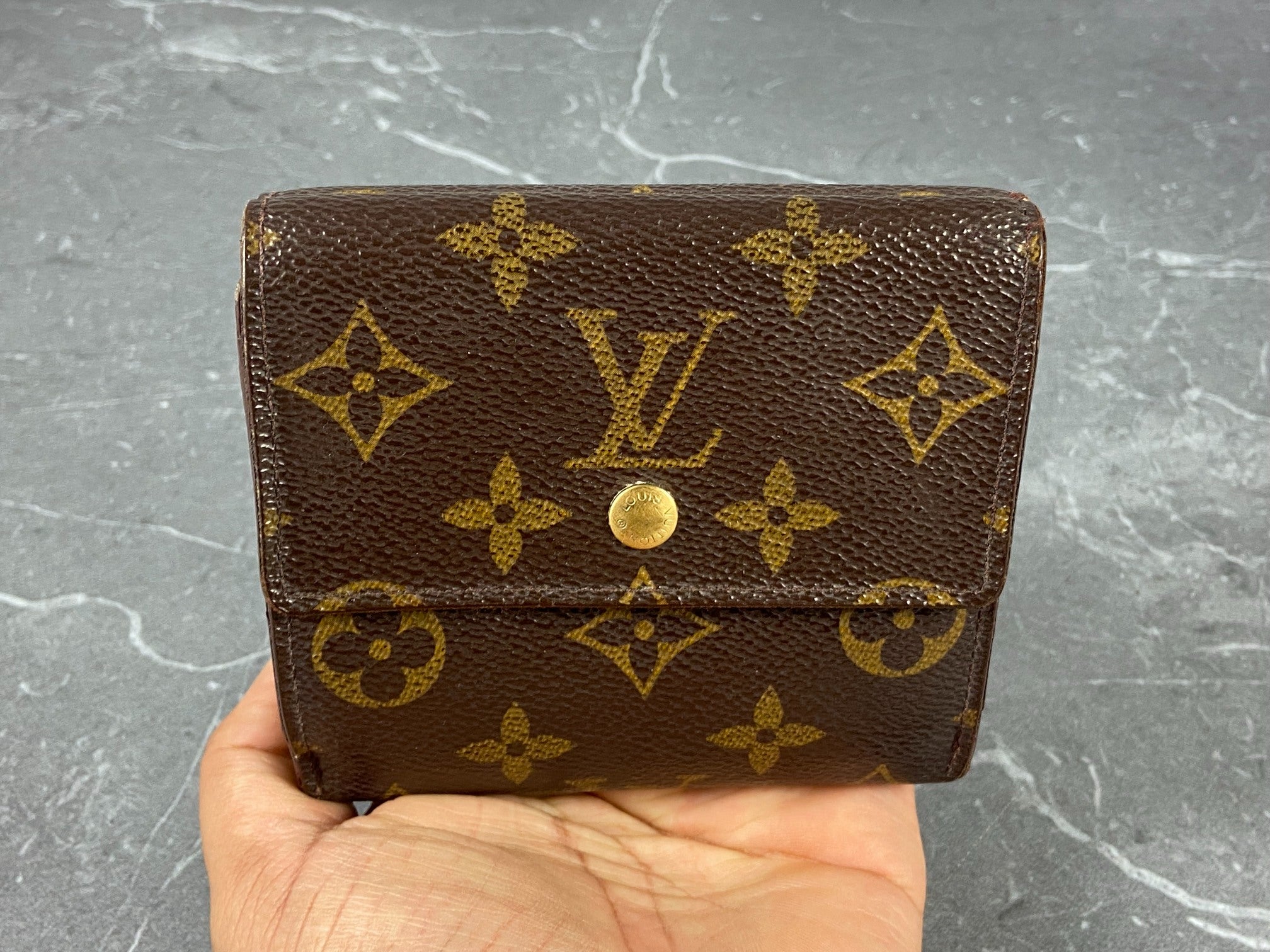 Louis Vuitton Elise Wallet Monogram Canvas