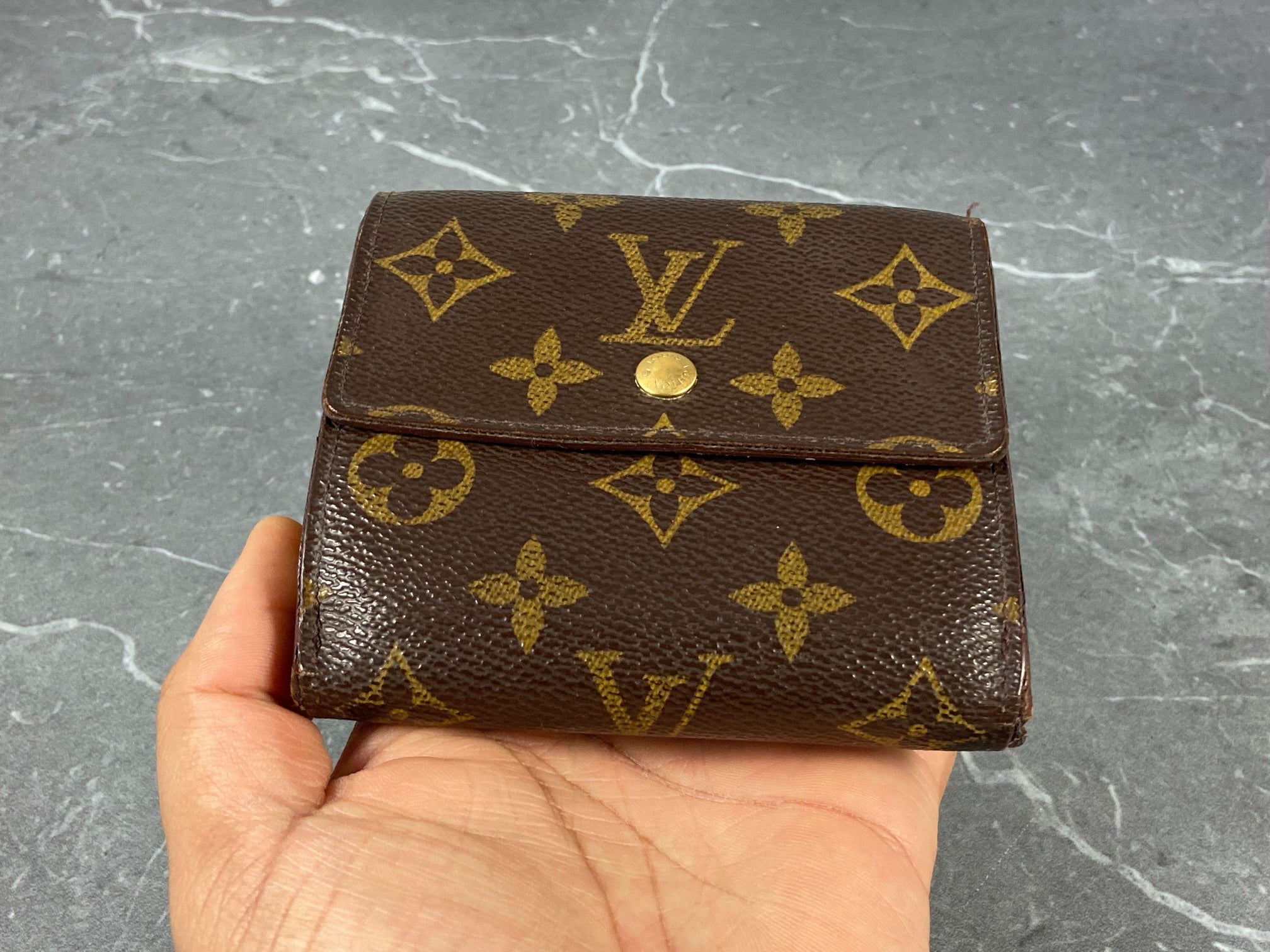 Louis Vuitton Elise Wallet Monogram Canvas
