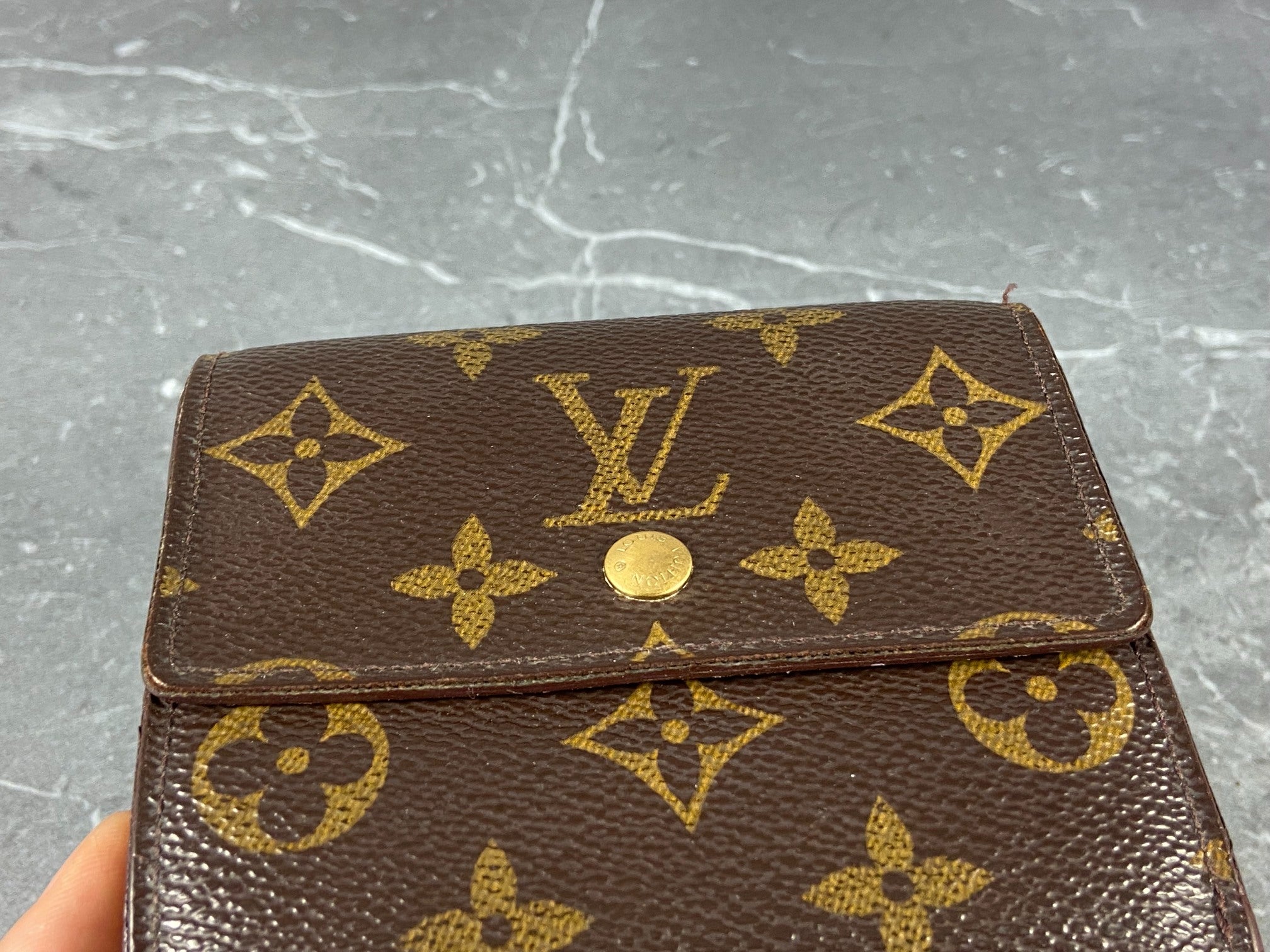 Louis Vuitton Elise Wallet Monogram Canvas