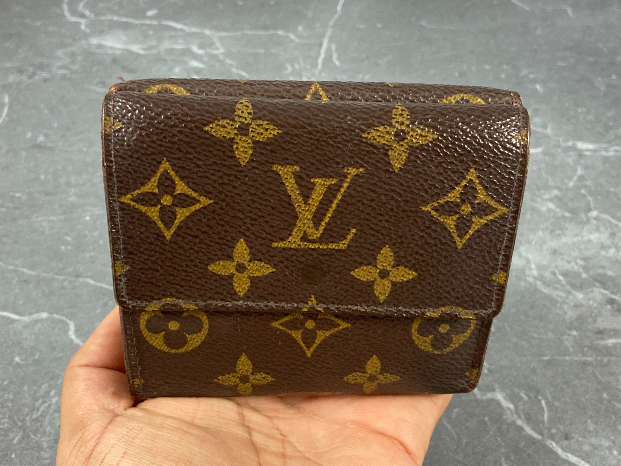 Louis Vuitton Elise Wallet Monogram Canvas