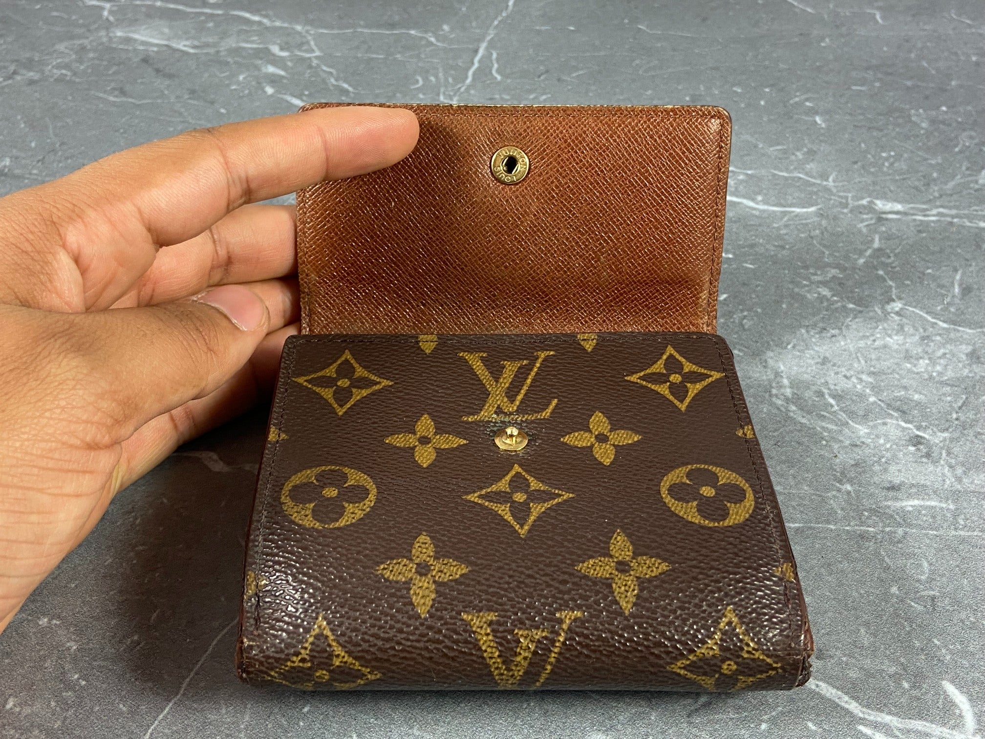 Louis Vuitton Elise Wallet Monogram Canvas