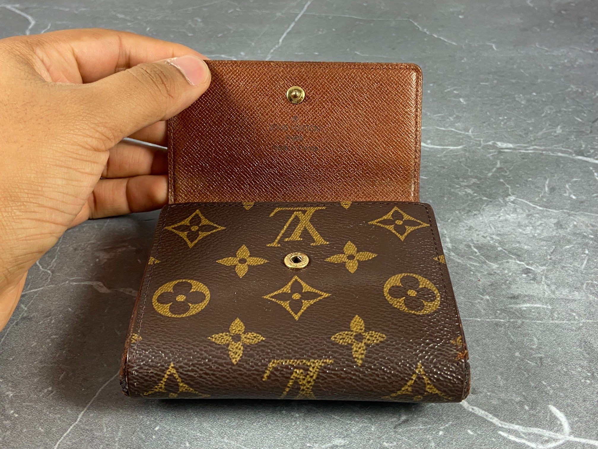 Louis Vuitton Elise Wallet Monogram Canvas