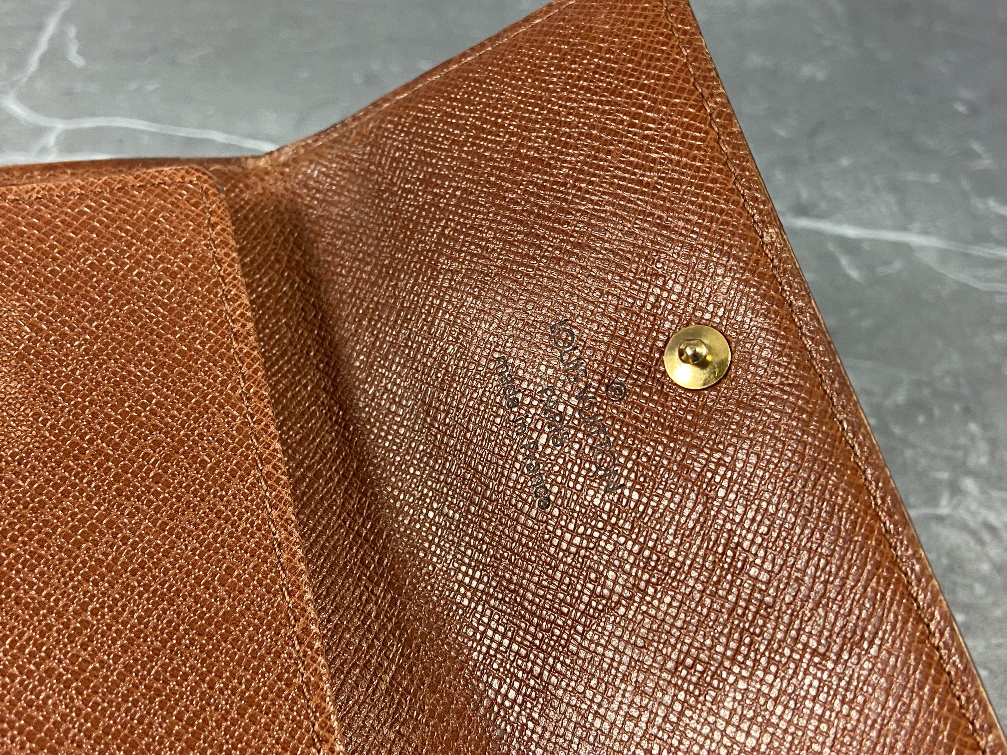 Louis Vuitton Elise Wallet Monogram Canvas