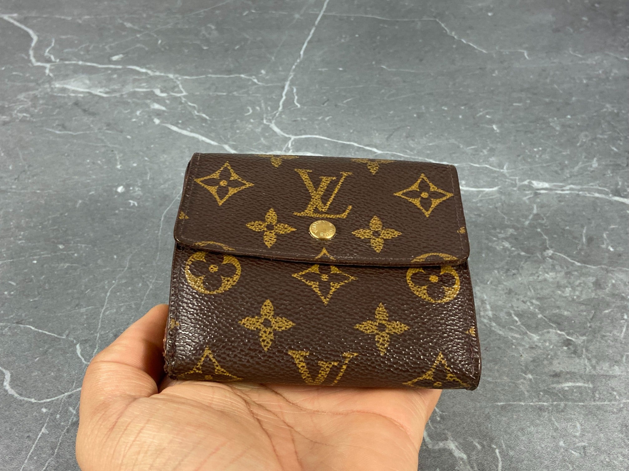 Louis Vuitton Elise Wallet Monogram Canvas incl. Box
