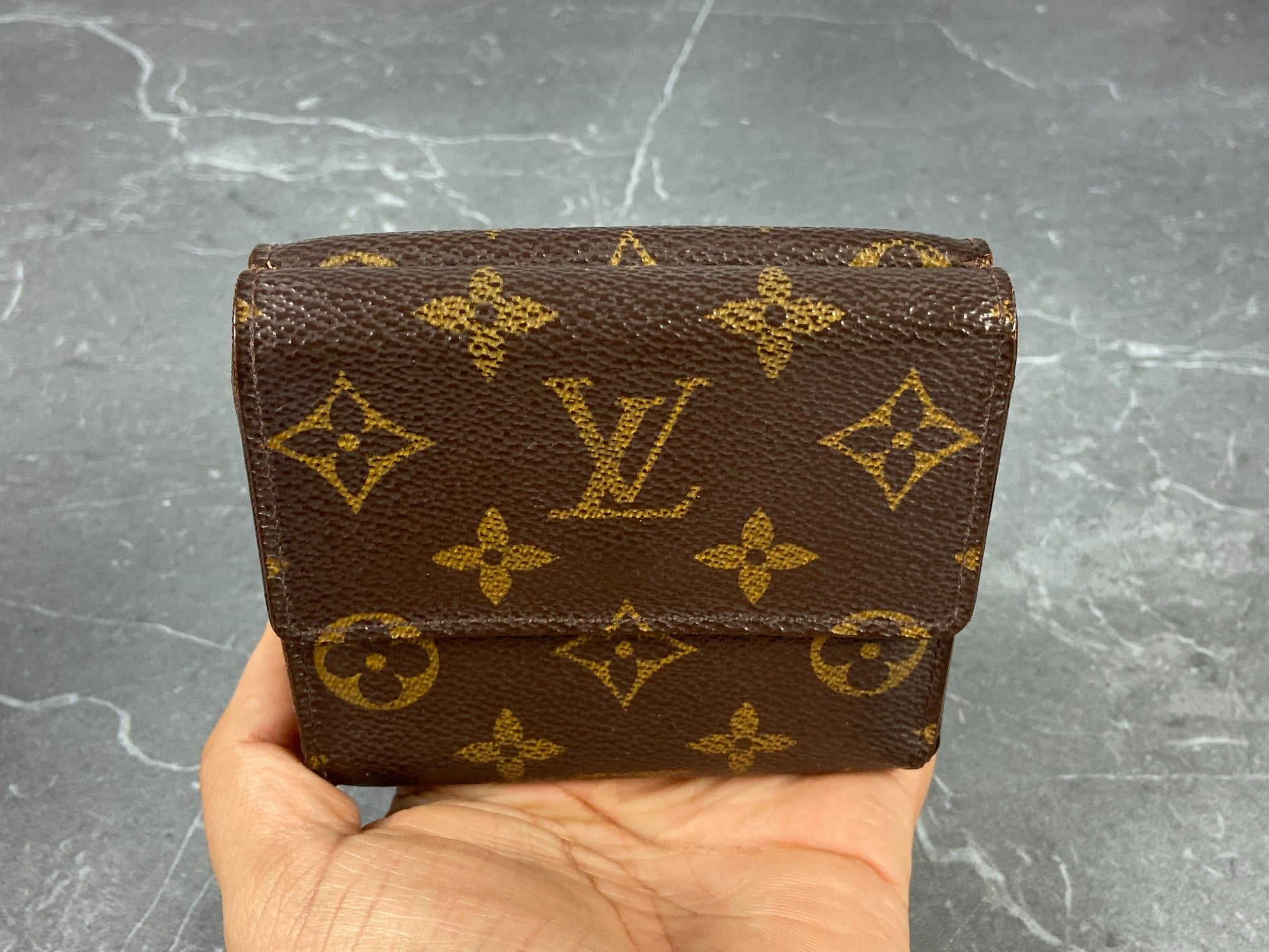 Louis Vuitton Elise Wallet Monogram Canvas incl. Box