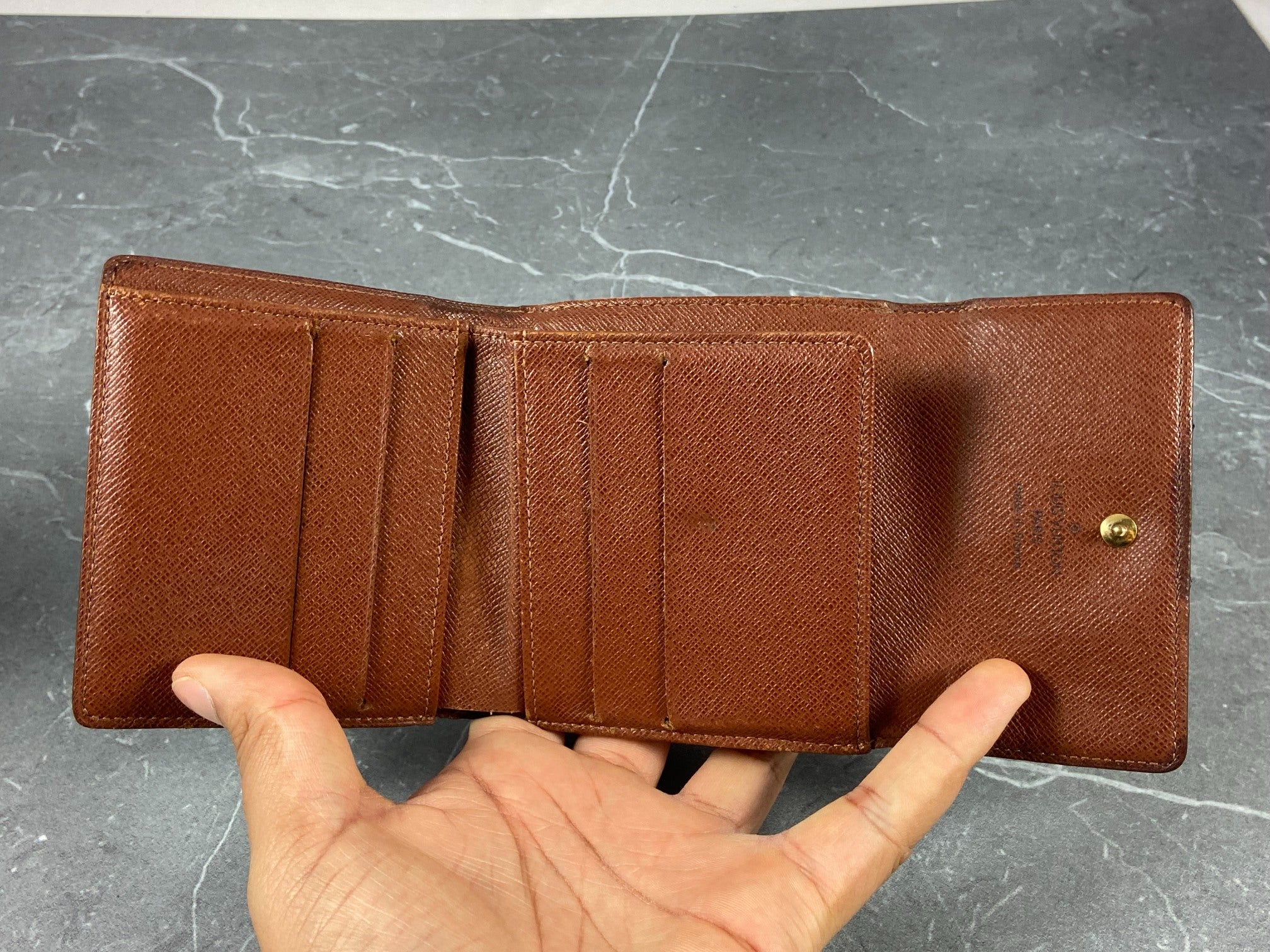 Louis Vuitton Elise Wallet Monogram Canvas incl. Box