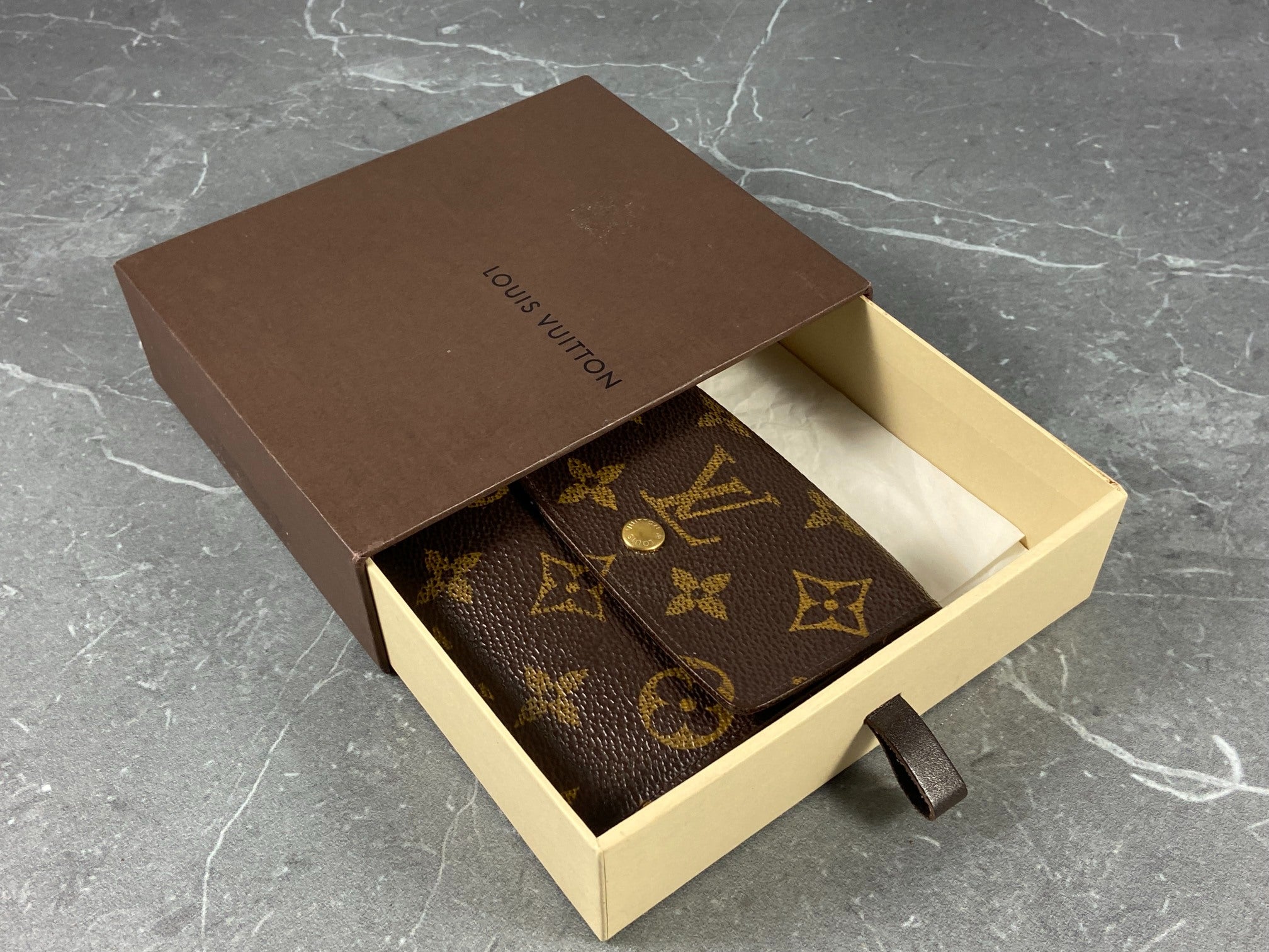 Louis Vuitton Elise Wallet Monogram Canvas incl. Box