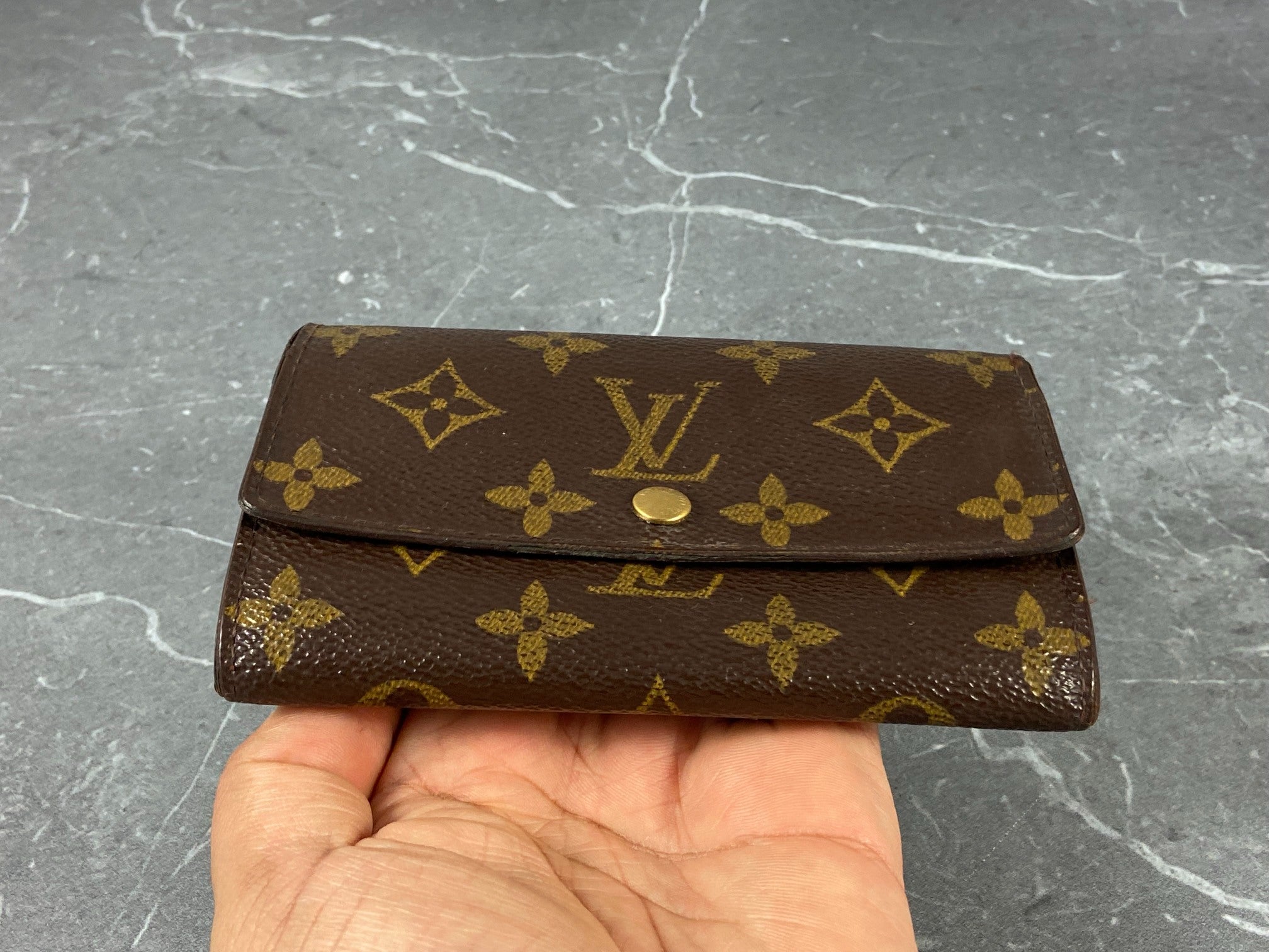 Louis Vuitton Petit Tresor Wallet Monogram Canvas