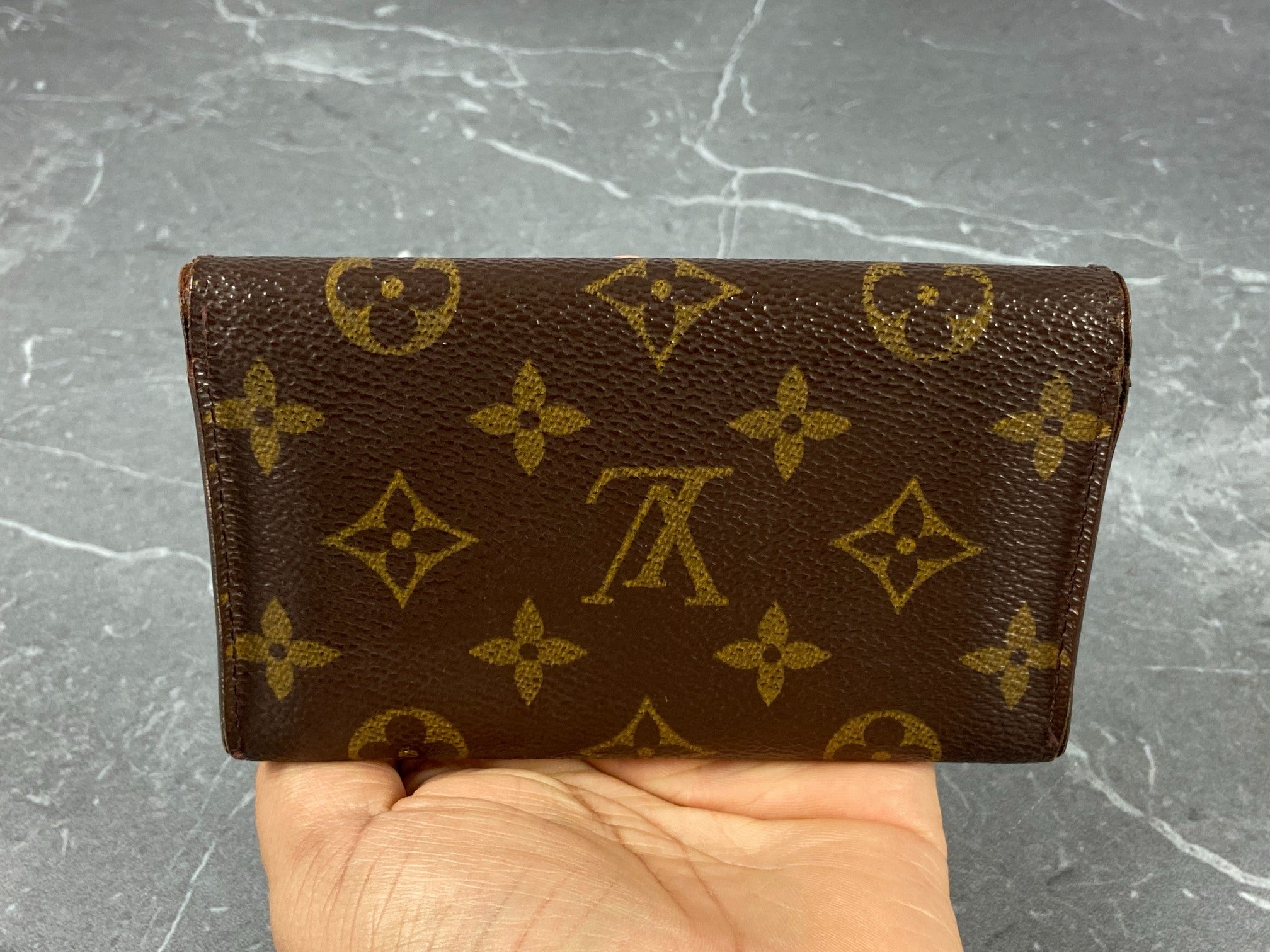 Louis Vuitton Petit Tresor Wallet Monogram Canvas