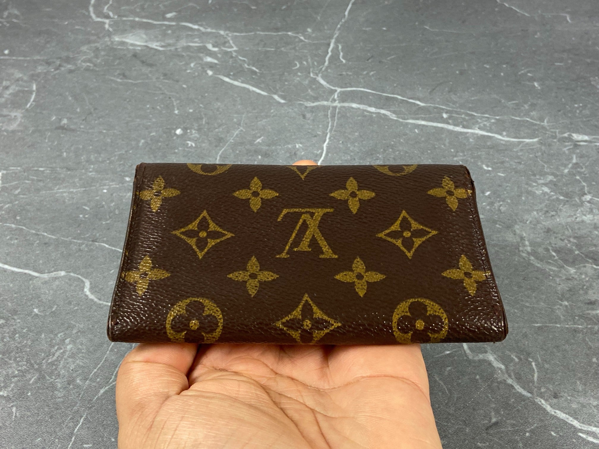 Louis Vuitton Petit Tresor Wallet Monogram Canvas