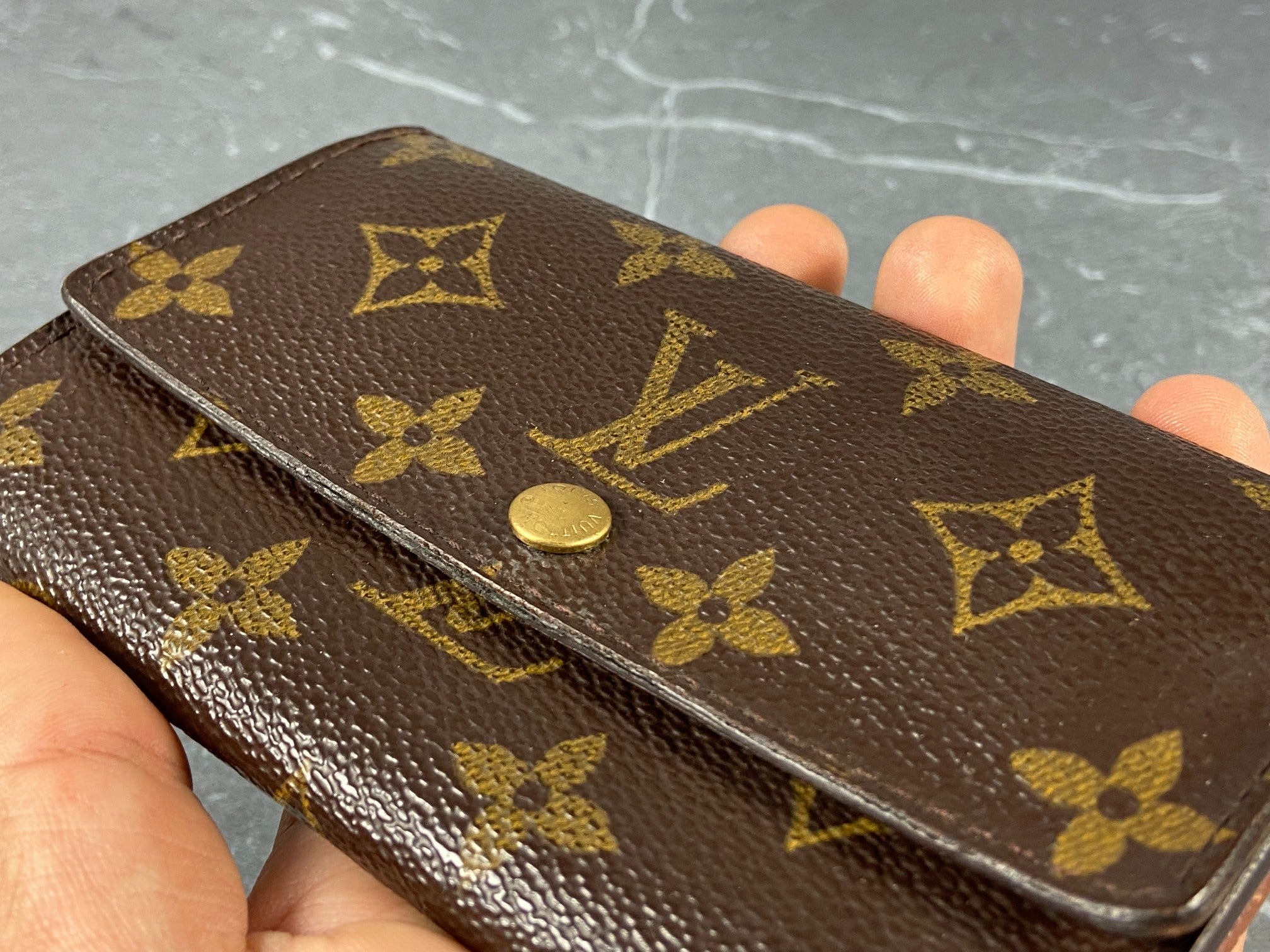 Louis Vuitton Petit Tresor Wallet Monogram Canvas