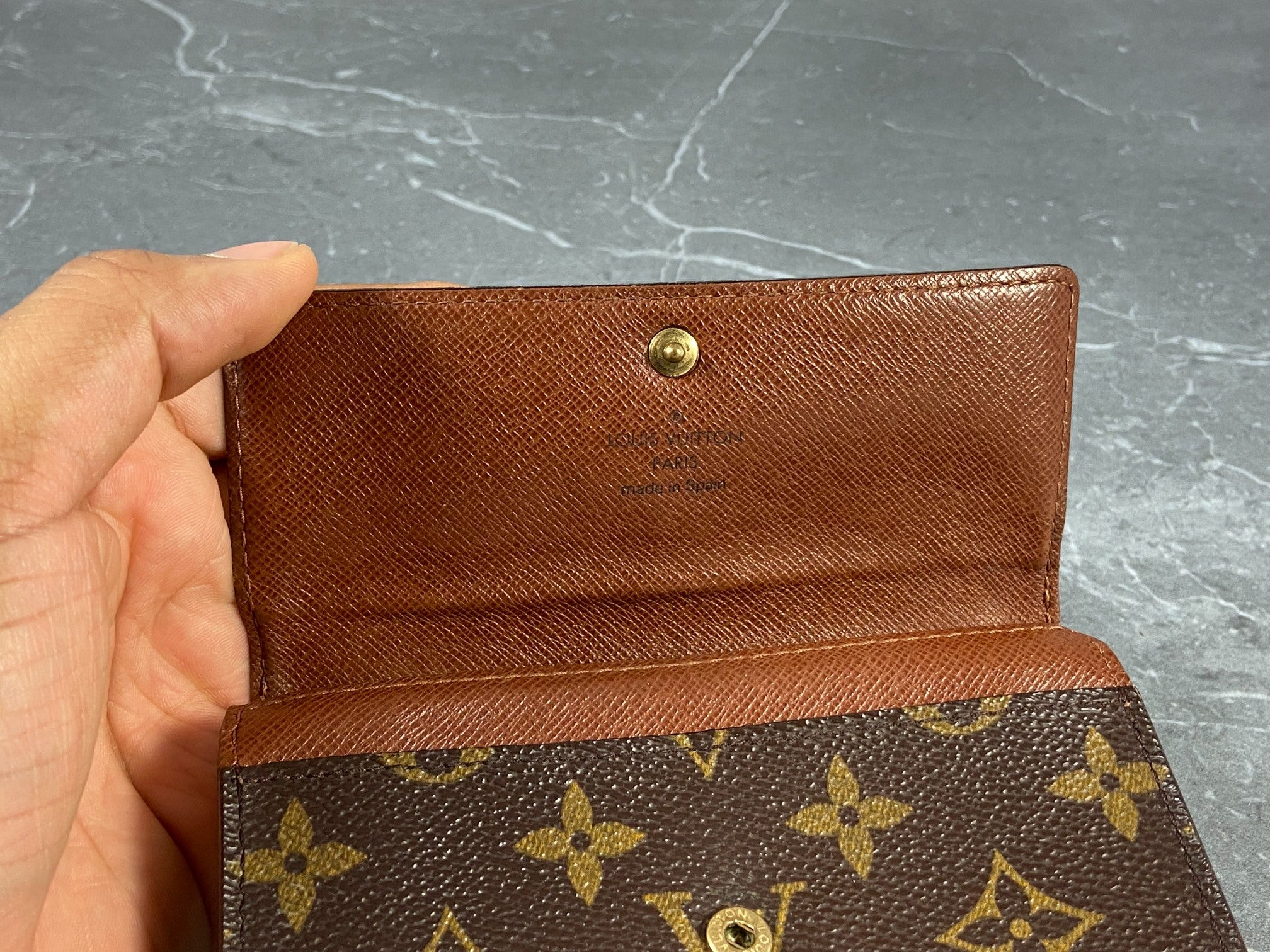 Louis Vuitton Petit Tresor Wallet Monogram Canvas