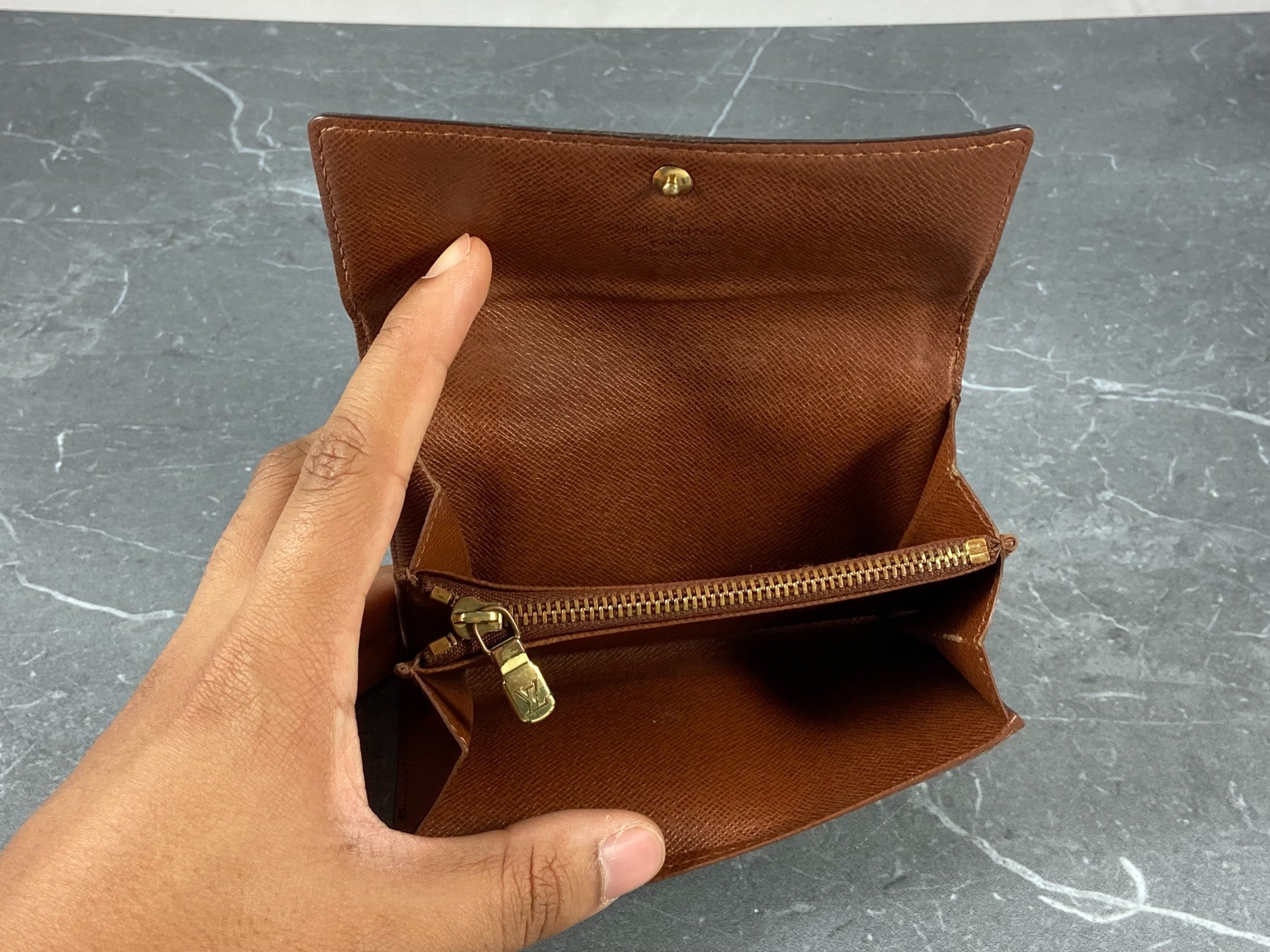 Louis Vuitton Petit Tresor Wallet Monogram Canvas