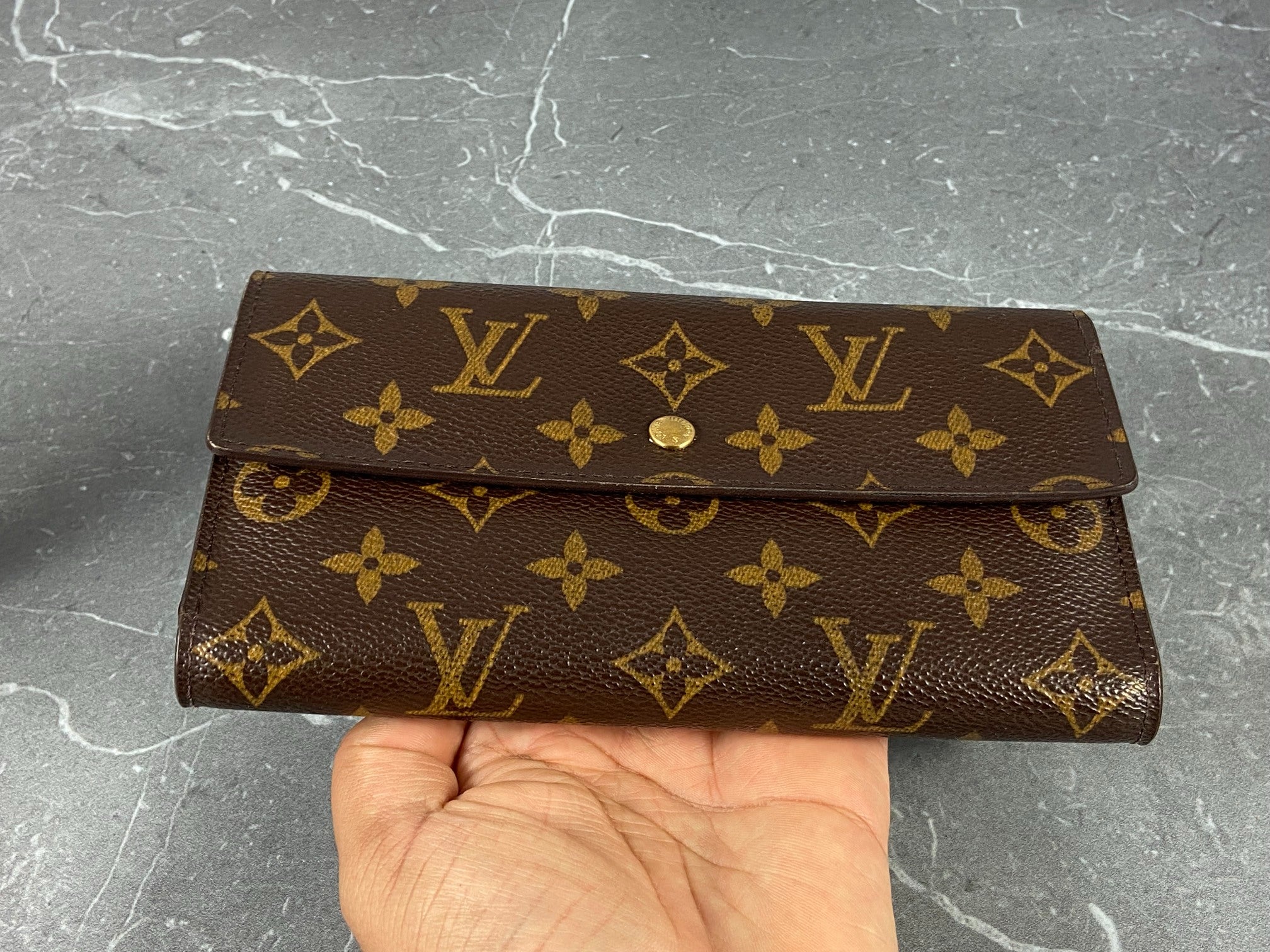 Louis Vuitton Porte Tresor International Wallet Monogram Canvas incl. Box