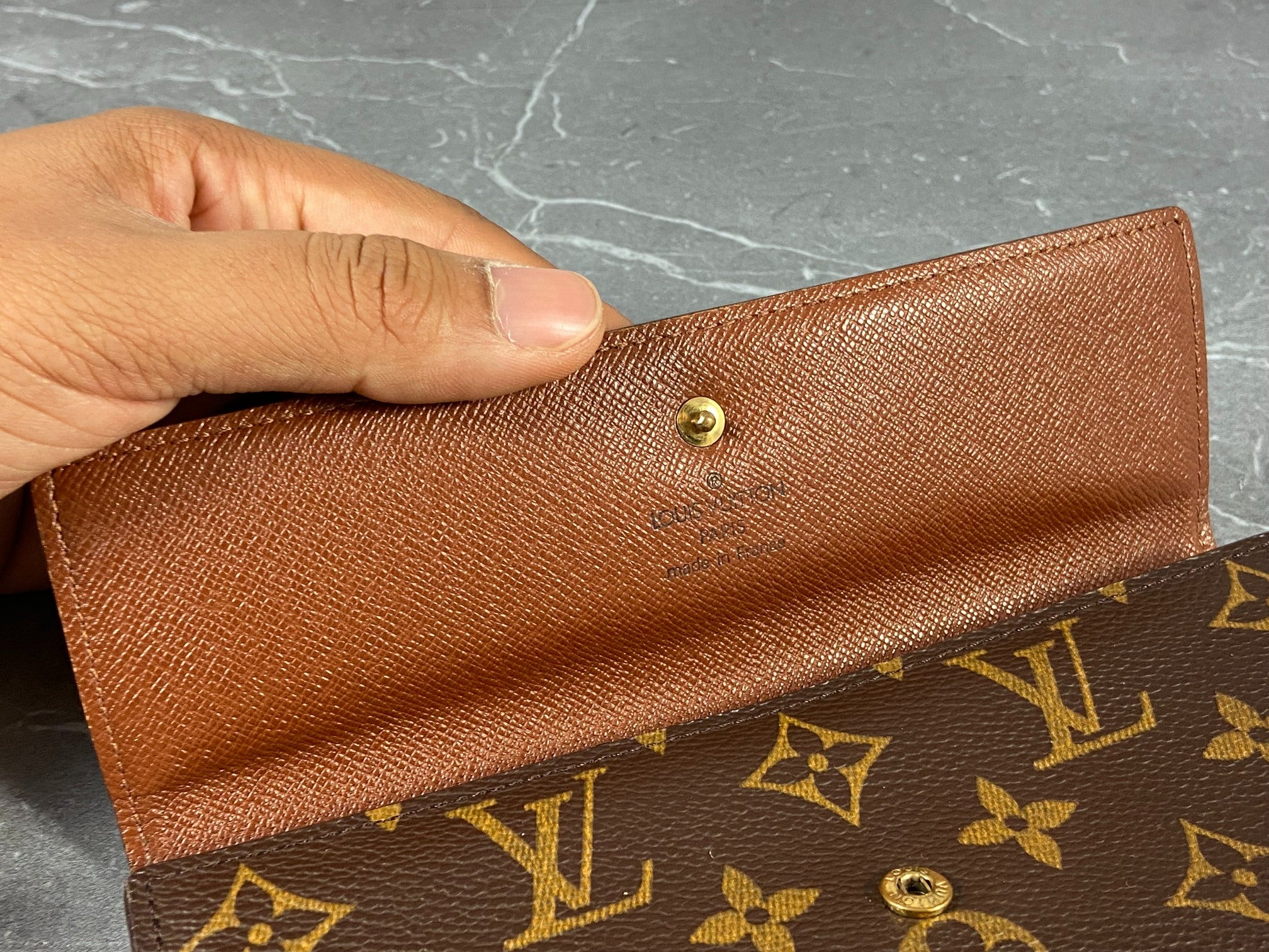 Louis Vuitton Porte Tresor International Wallet Monogram Canvas incl. Box
