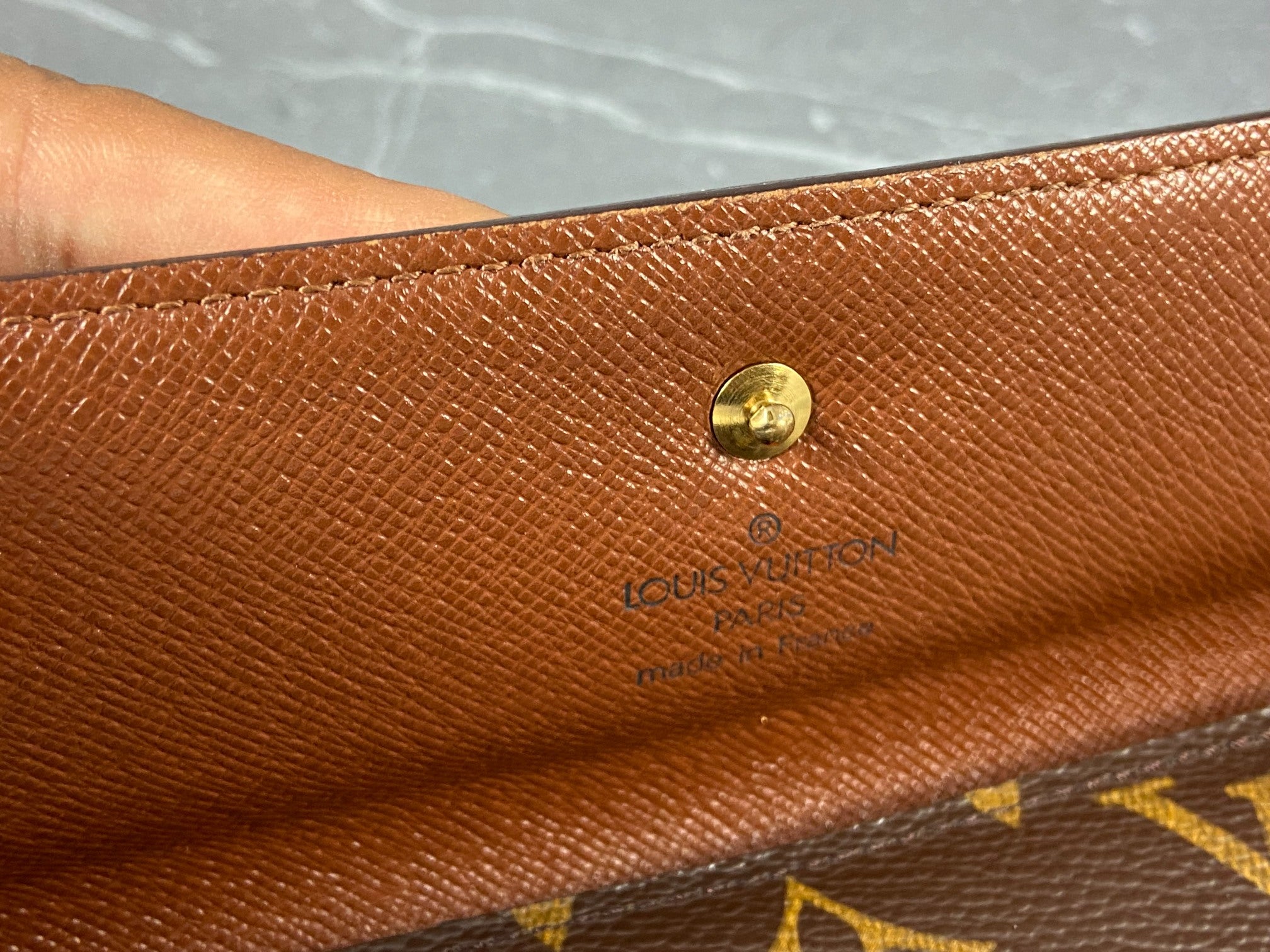 Louis Vuitton Porte Tresor International Wallet Monogram Canvas incl. Box