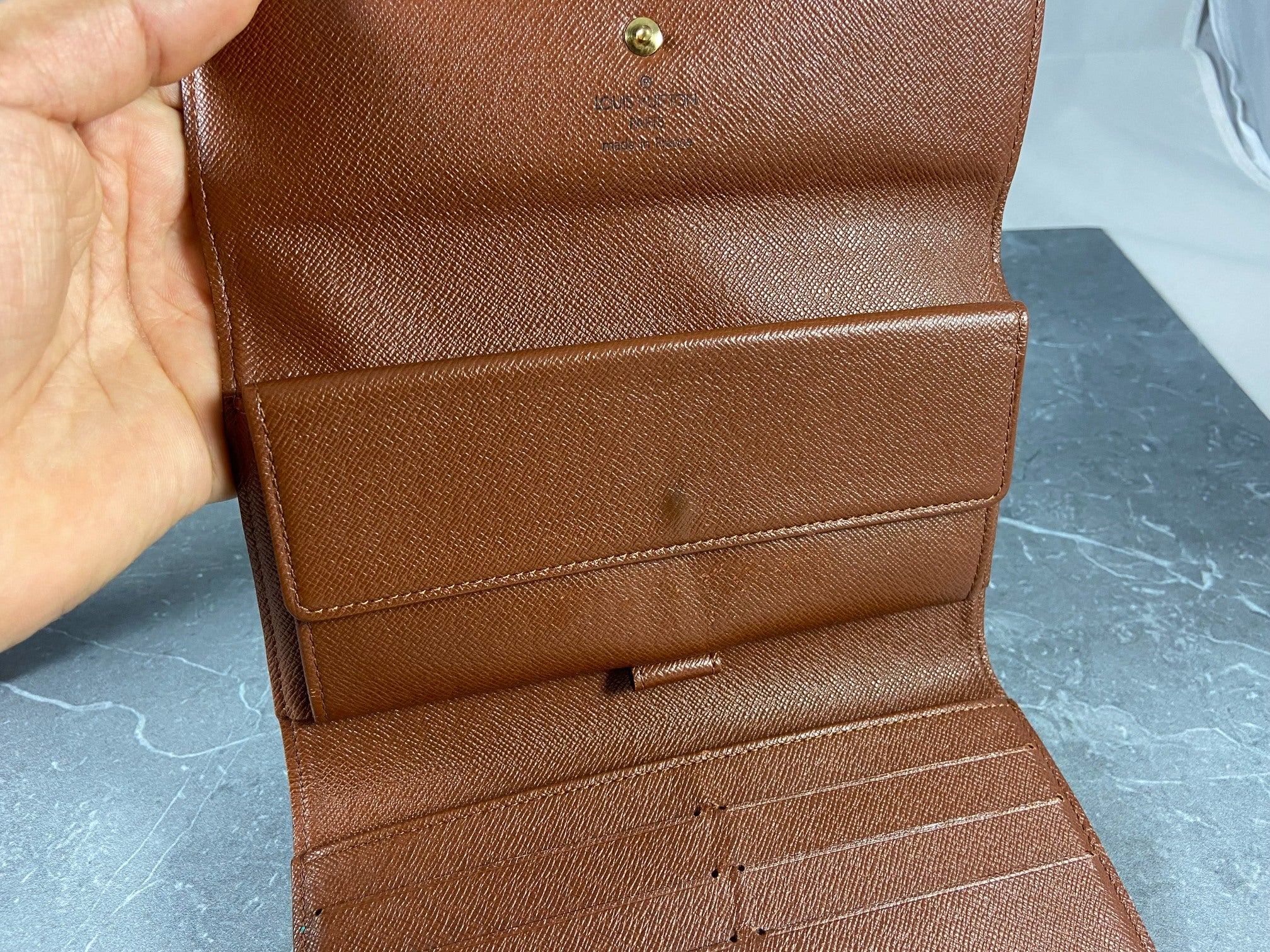 Louis Vuitton Porte Tresor International Wallet Monogram Canvas incl. Box