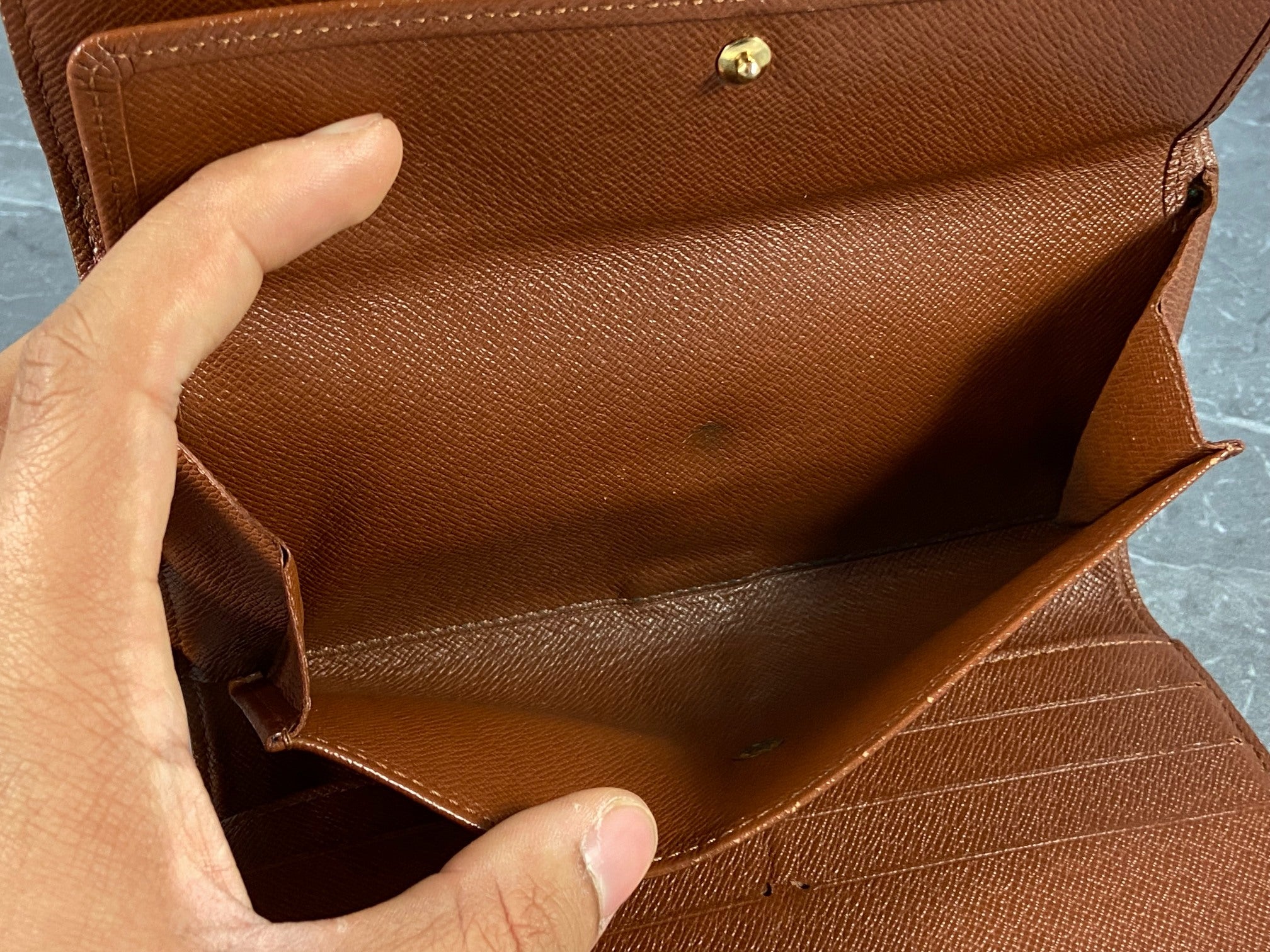 Louis Vuitton Porte Tresor International Wallet Monogram Canvas incl. Box