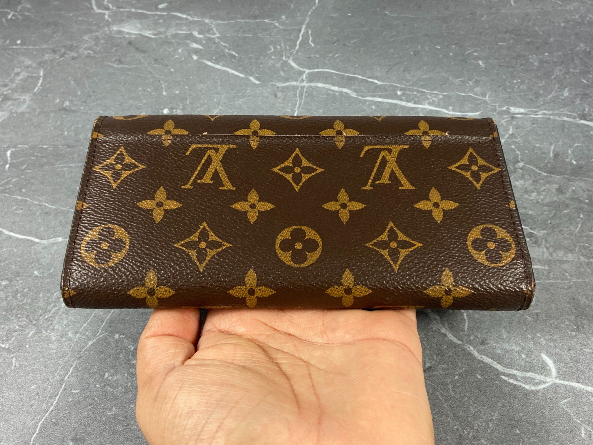 Louis Vuitton Sarah Wallet Monogram Canvas