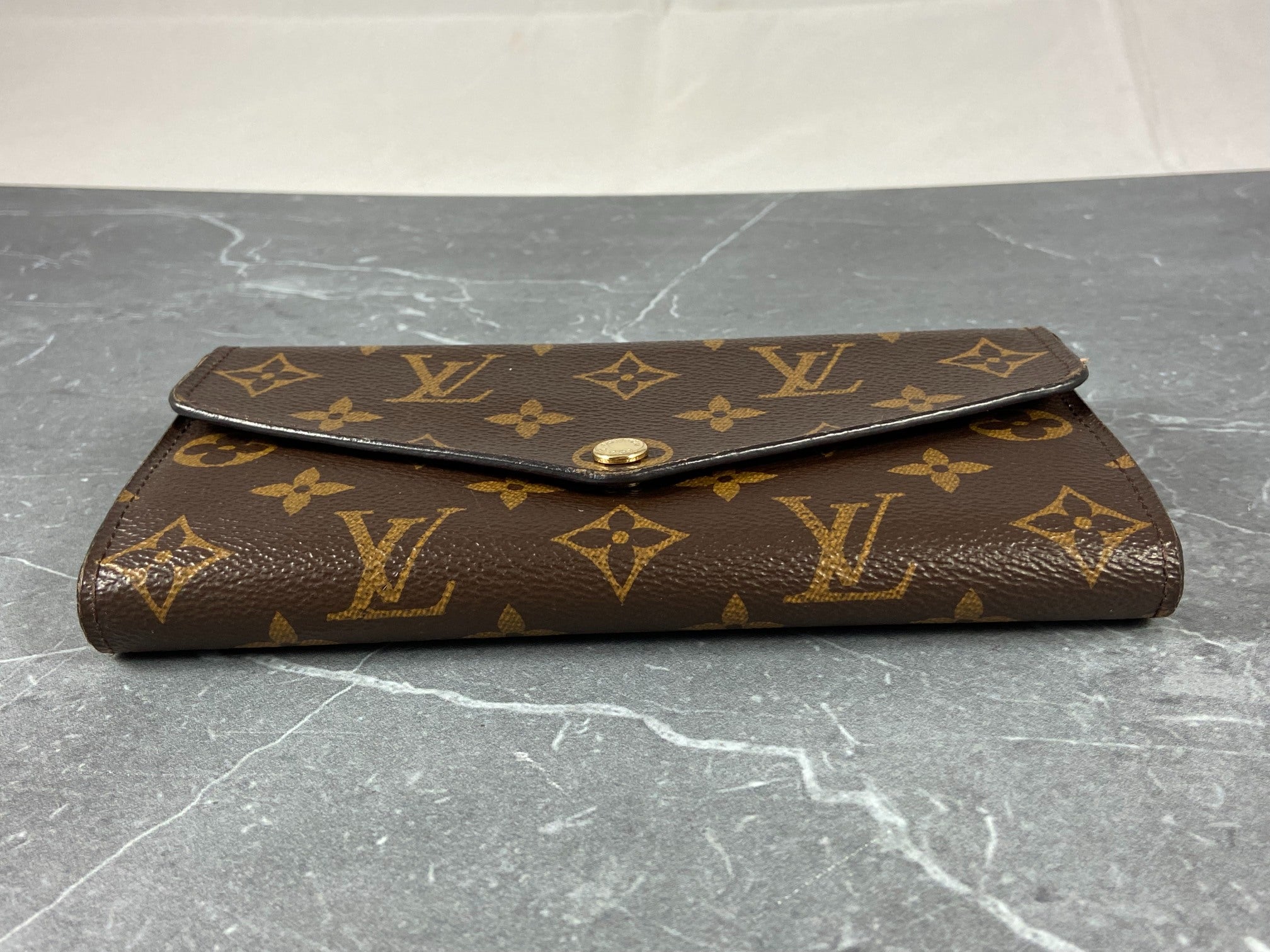 Louis Vuitton Sarah Wallet Monogram Canvas