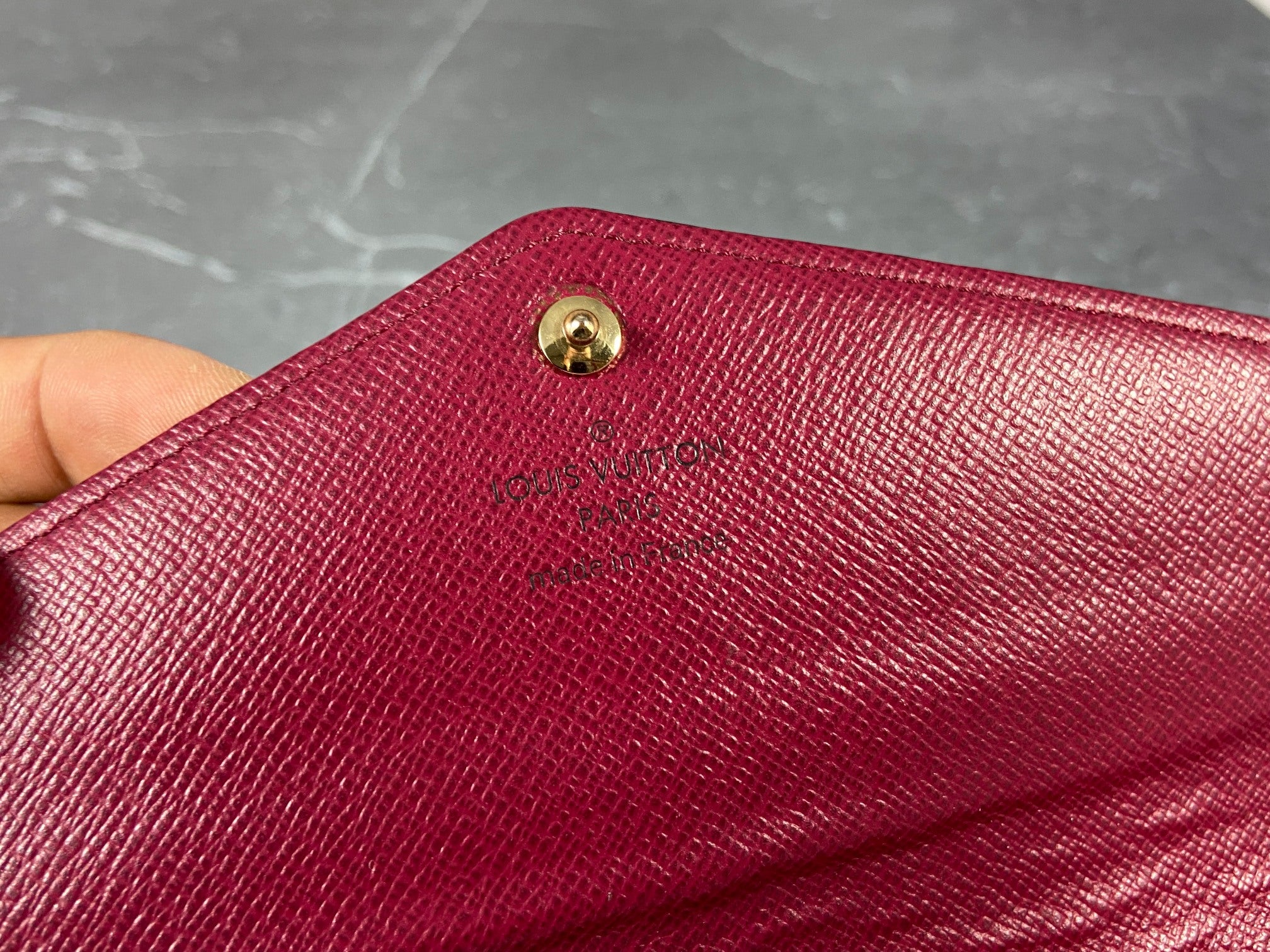 Louis Vuitton Sarah Wallet Monogram Canvas