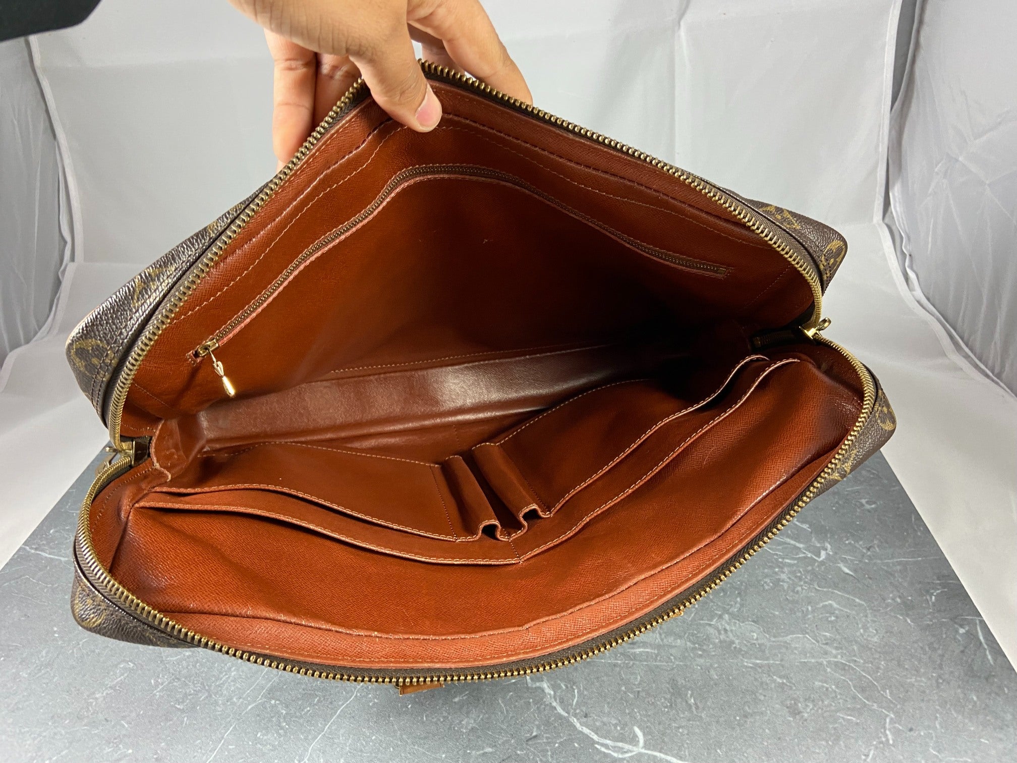 Louis Vuitton Porte Documents Voyage Monogram Canvas