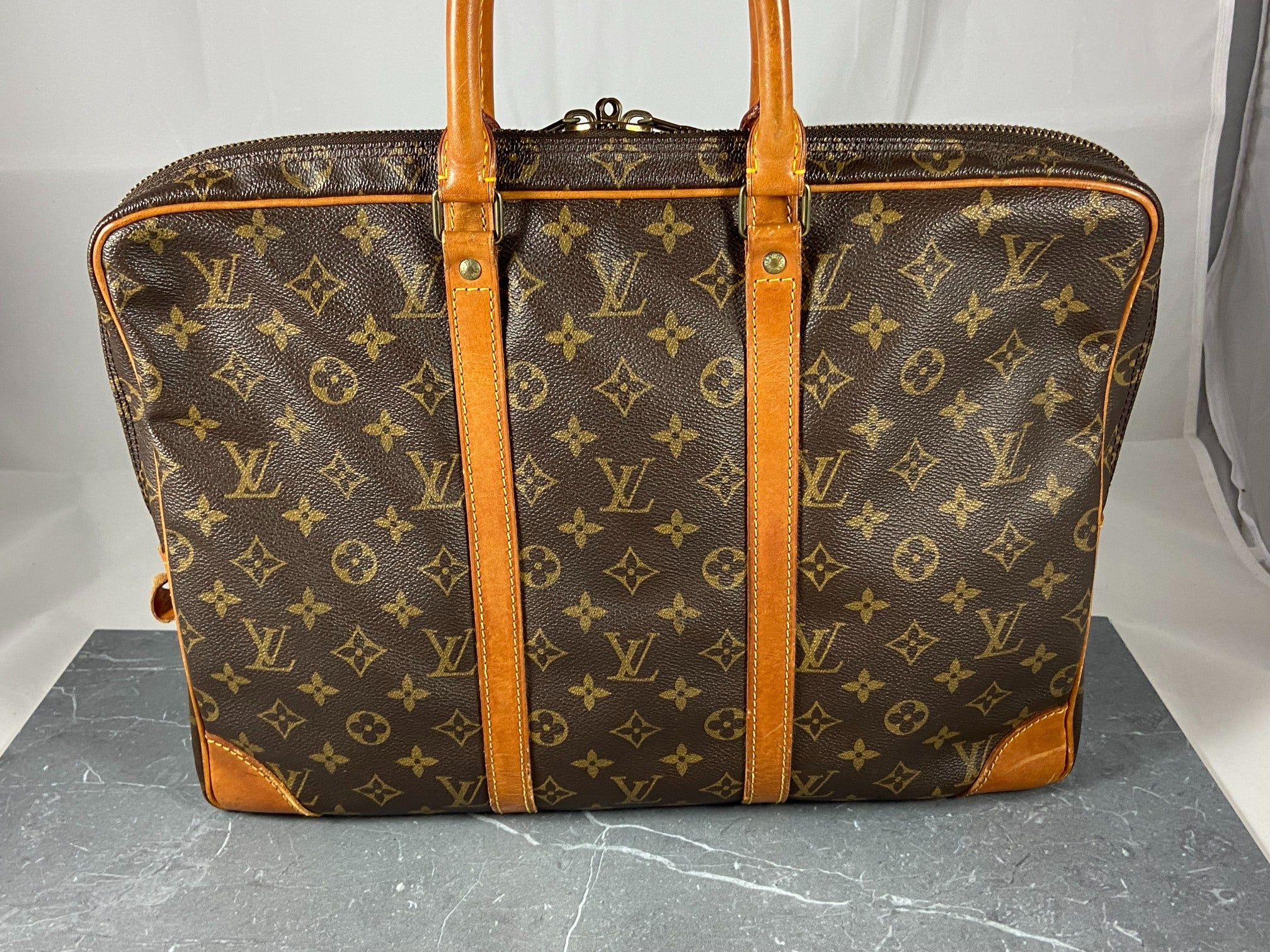 Louis Vuitton Porte Documents Voyage Monogram Canvas