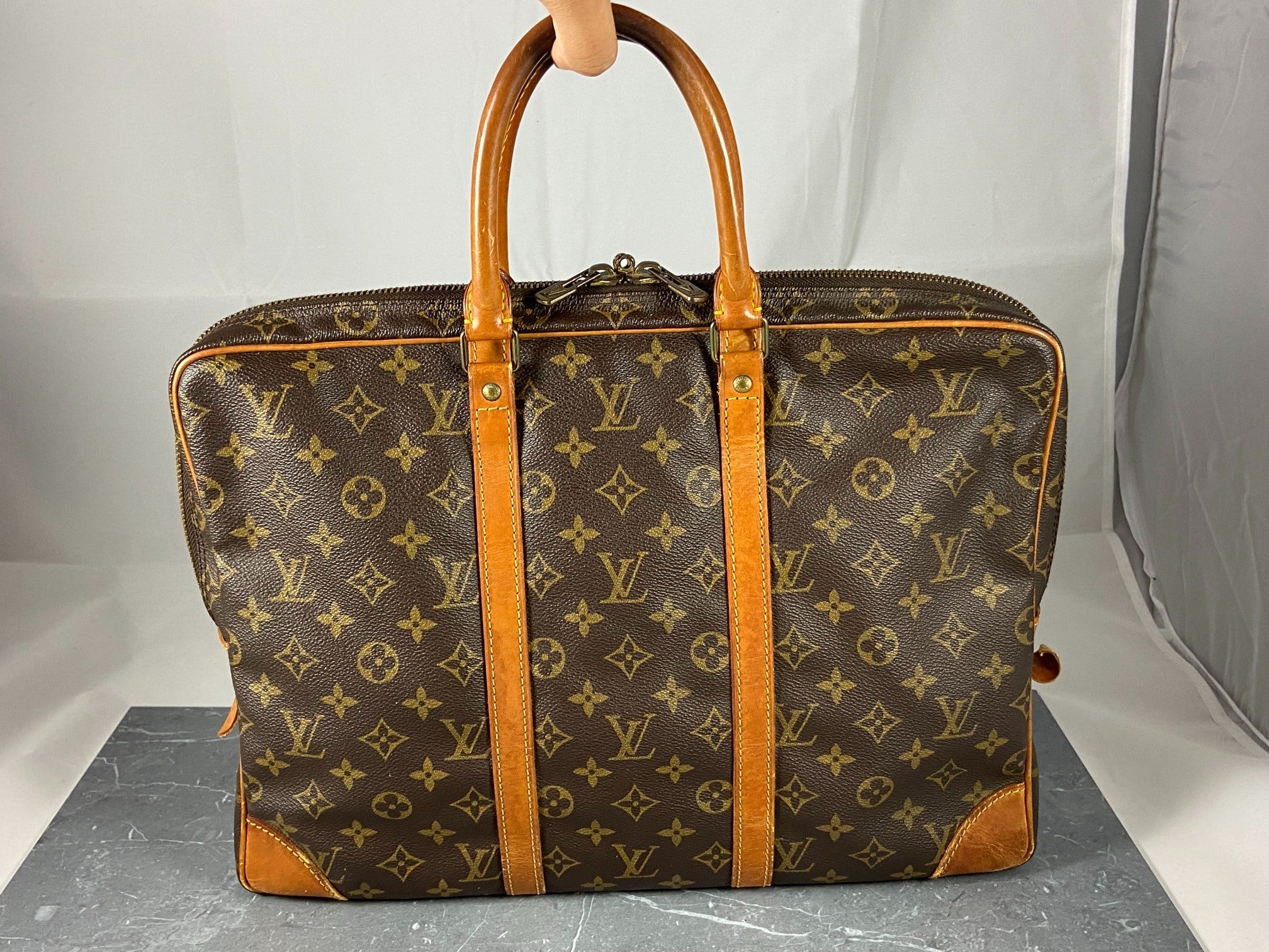 Louis Vuitton Porte Documents Voyage Monogram Canvas