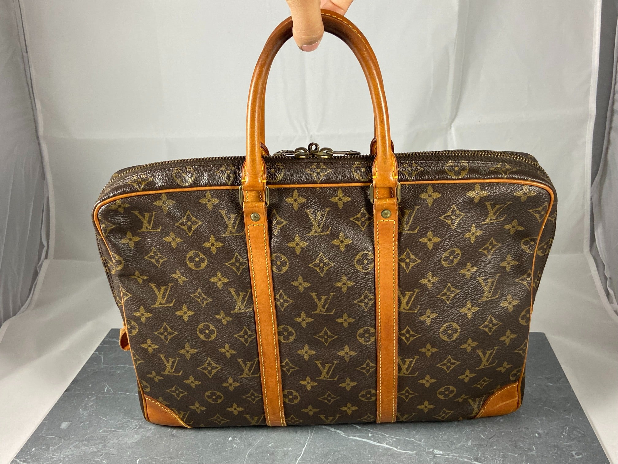 Louis Vuitton Porte Documents Voyage Monogram Canvas