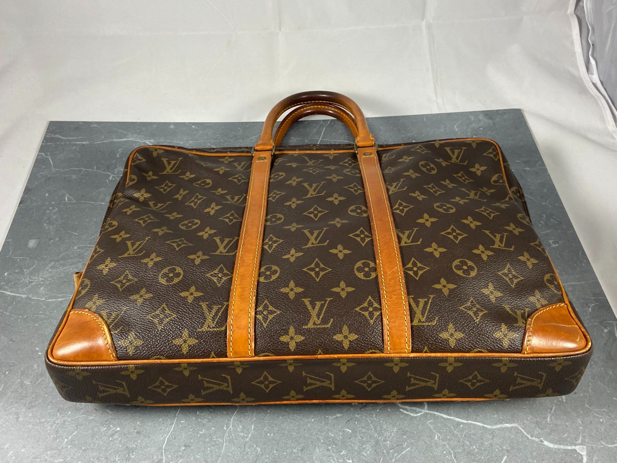 Louis Vuitton Porte Documents Voyage Monogram Canvas