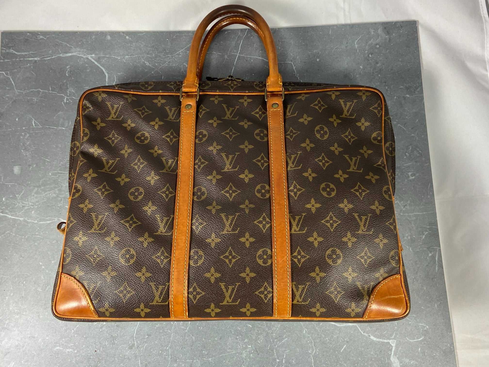 Louis Vuitton Porte Documents Voyage Monogram Canvas