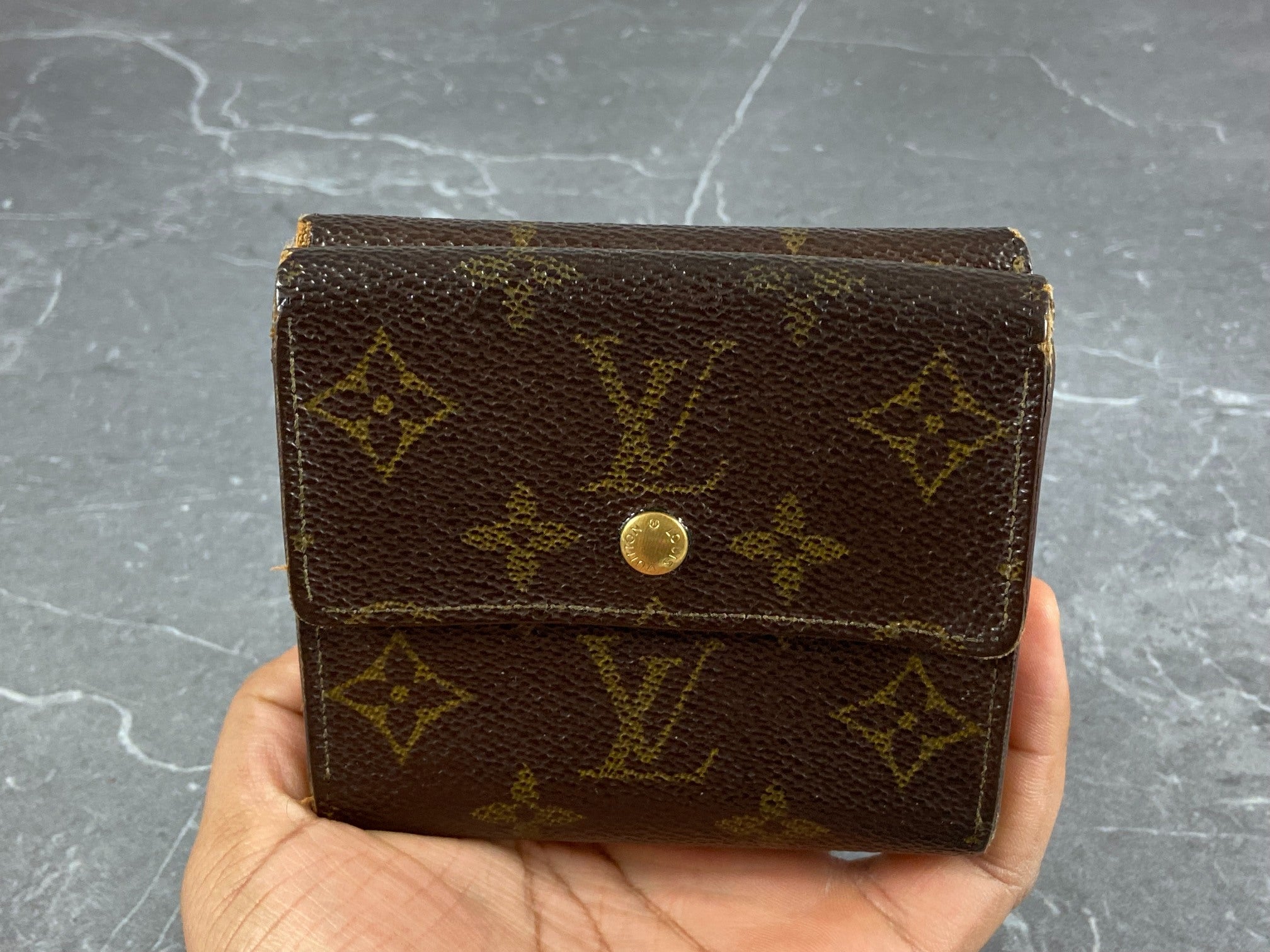Louis Vuitton Elise Wallet Monogram Canvas