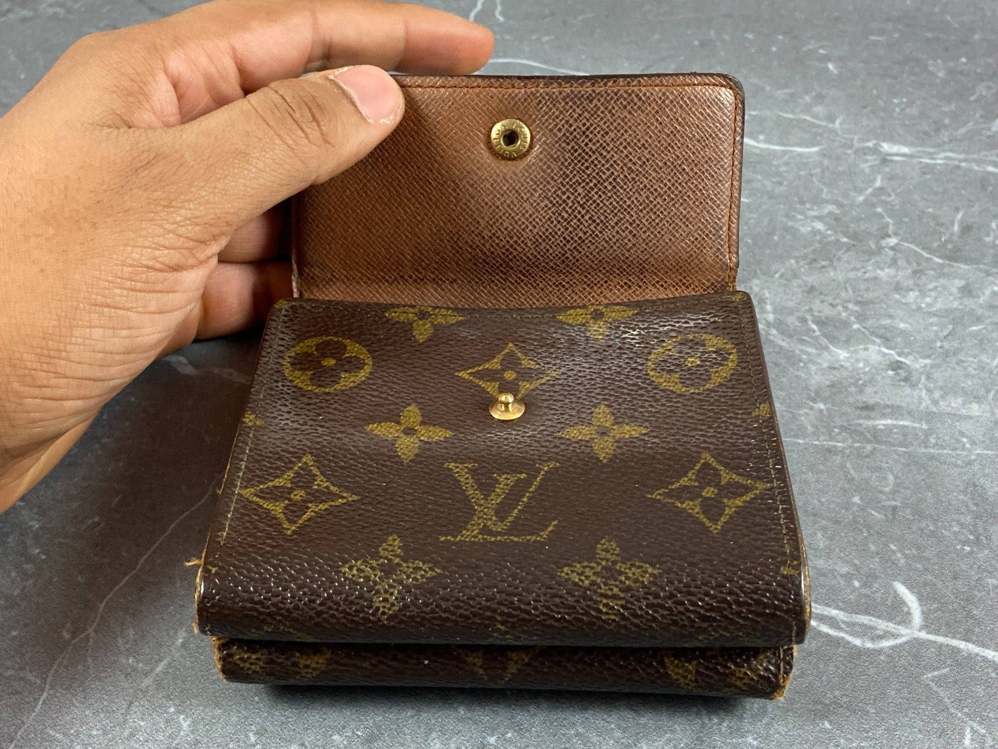 Louis Vuitton Elise Wallet Monogram Canvas