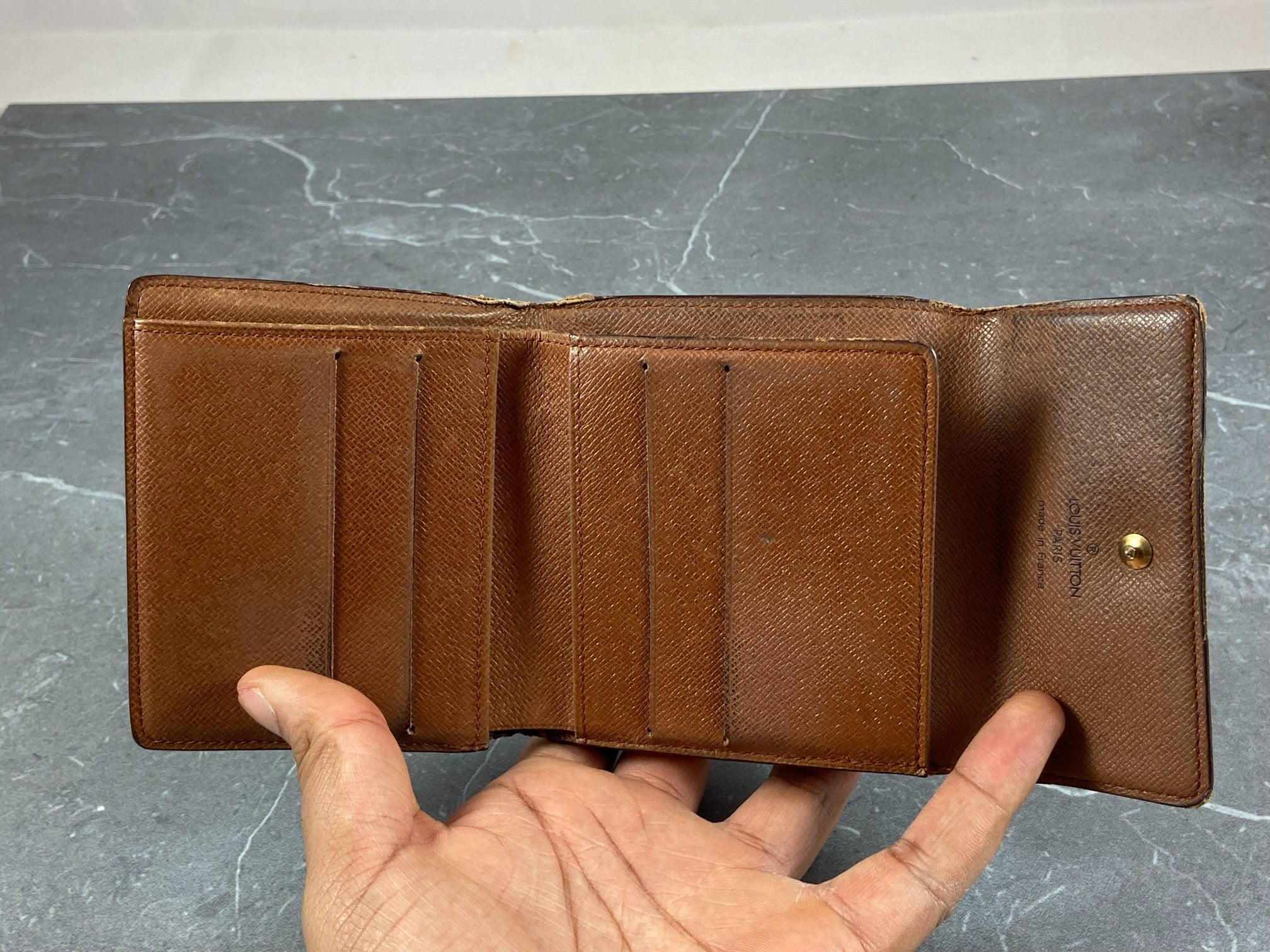 Louis Vuitton Elise Wallet Monogram Canvas